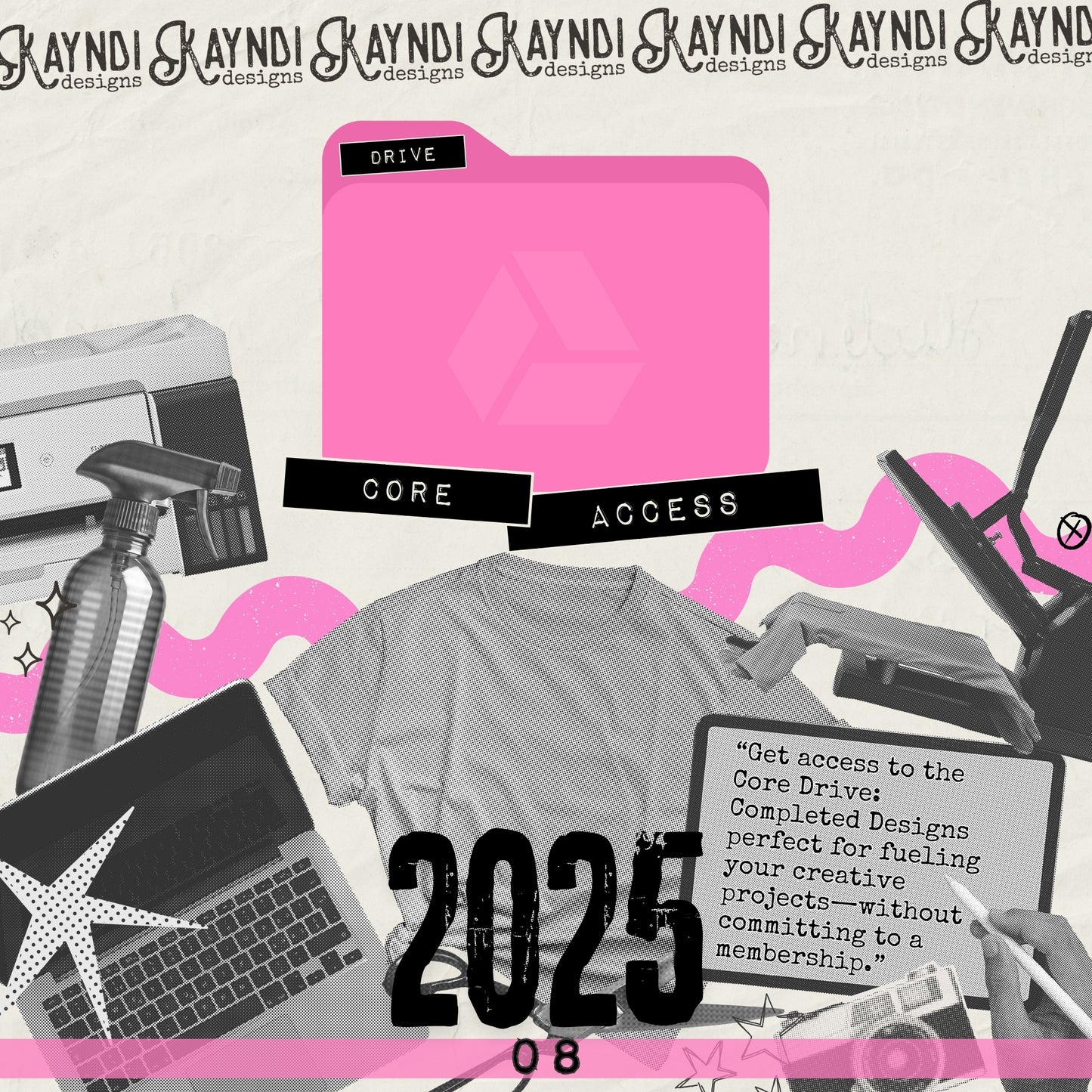 Core Drive Access August 2025 (Completed Designs)
