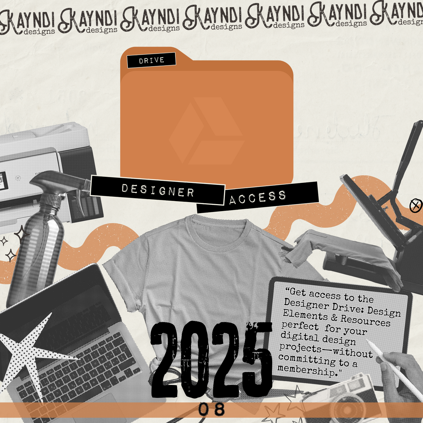 Designers Drive Access August 2025 (Clipart & Design Resources)