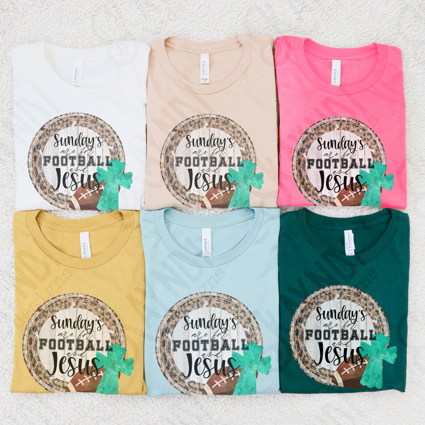 Sundays are for Football and Jesus Sublimation Design PNG Digital Download Printable Football Sundays Sports Jesus Faith