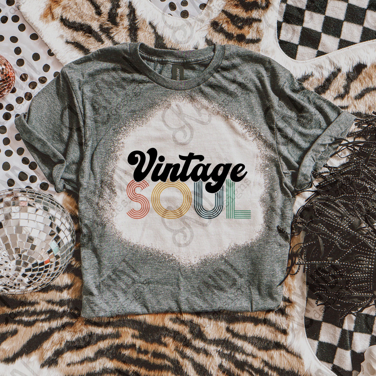 Vintage Soul Retro Sublimation Design PNG Digital Download Printable