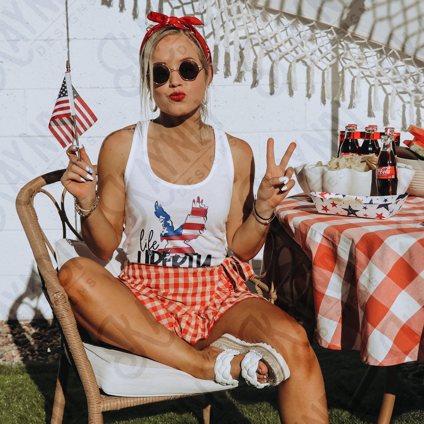 Life Liberty and the Pursuit of Happiness Eagle Sublimation Design PNG Digital Download Printable USA 4th of July Independence Day Patriotic