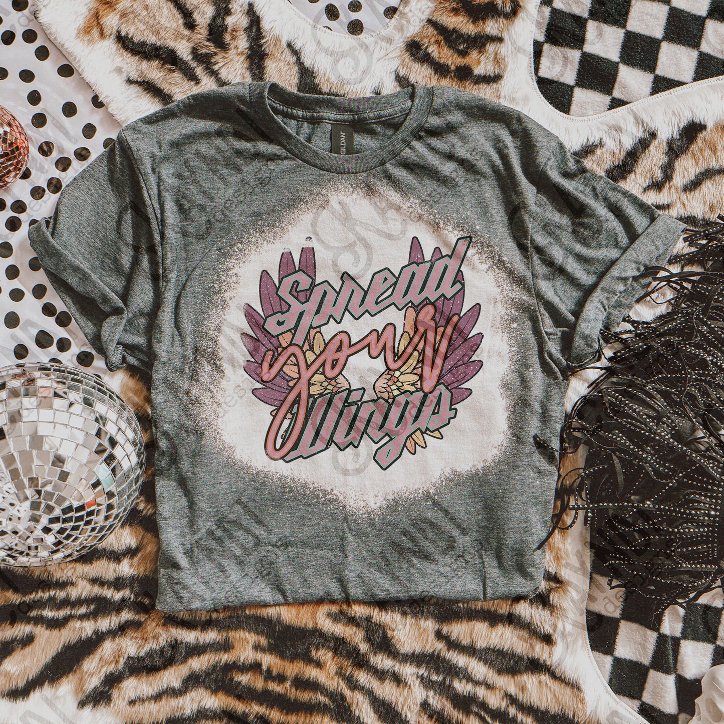 Spread Your Wings 2 Sublimation Design PNG Digital Download Printable Vintage Purple