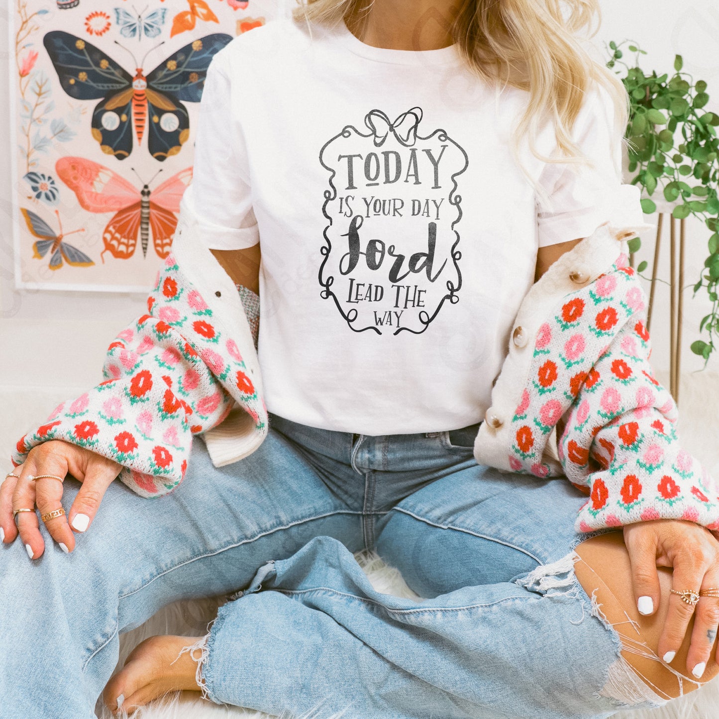 Today is Your day Lord Single Color Sublimation Design PNG Digital Download Printable Faith Christian