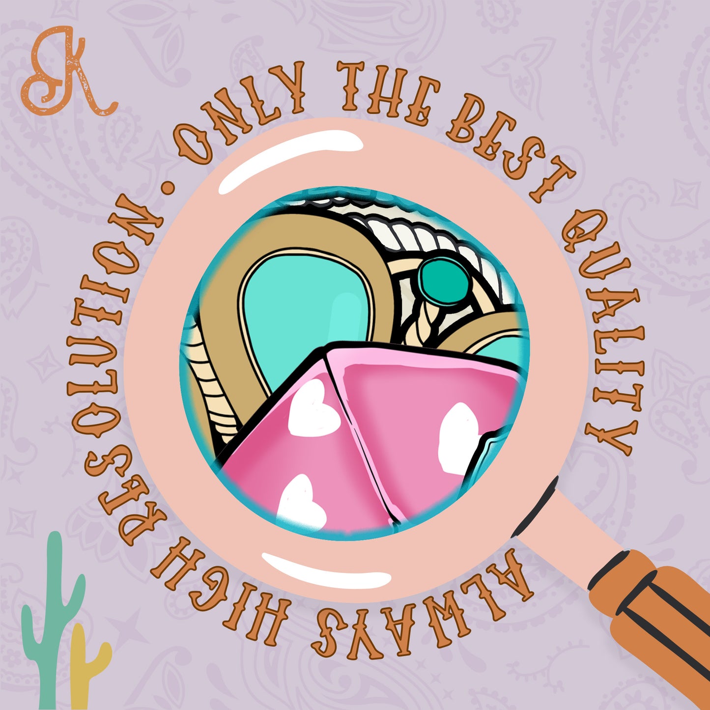 Tough Luck Cowboy Sublimation Design PNG Digital Download Printable Pink Dice Turquoise