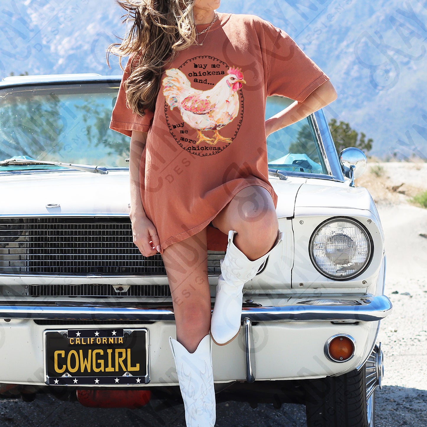 Buy Me Chickens and Sublimation Design PNG Digital Download Printable Chickens Rooster Country