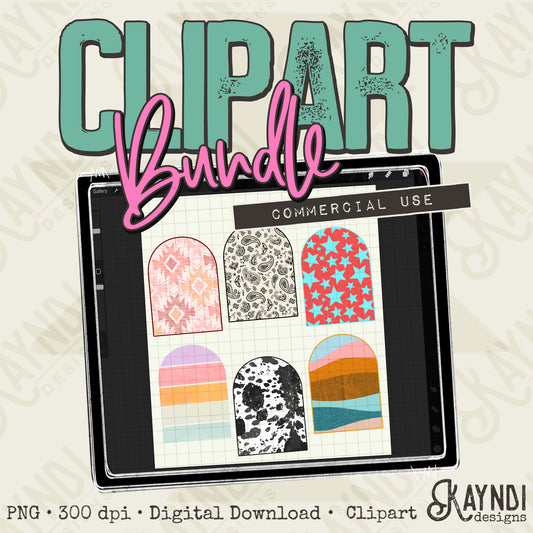 Hand Drawn Arch Clipart Element PNG Digital Downloads Elements Backgrounds Fillers Commercial Use