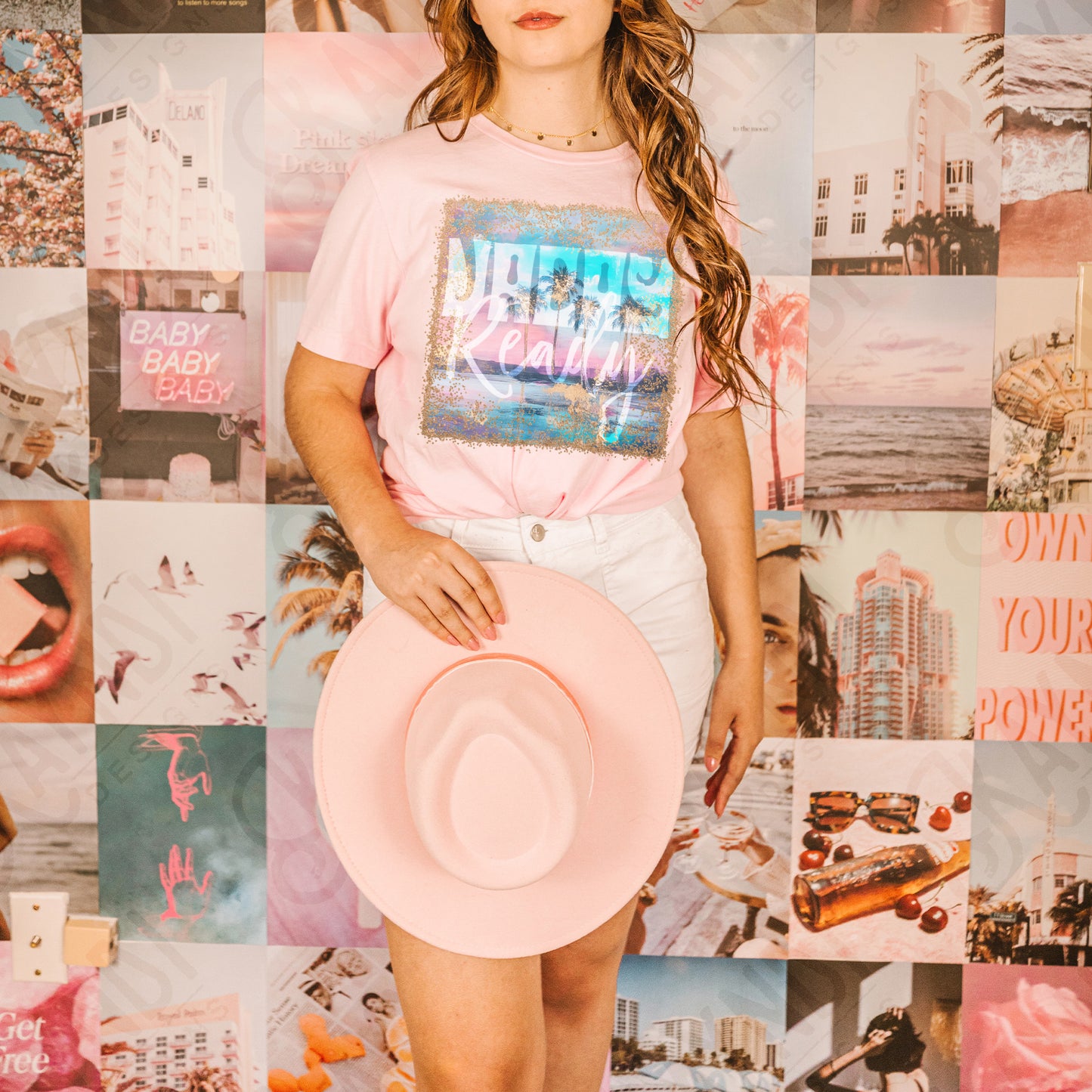 Vacay Ready Sublimation Design PNG Digital Download Printable Summer Beach Coast