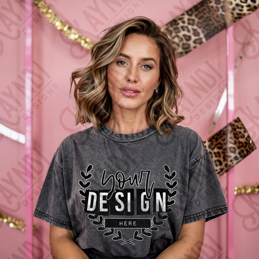 AI Assisted Acid Wash 1 High Quality JPG File Mock-up