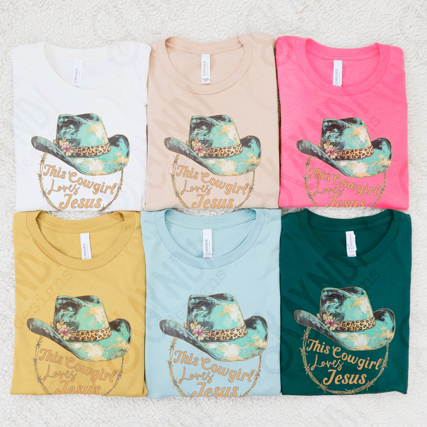 Cowgirl Loves Jesus Sublimation Design PNG Digital Download Printable Western Cheetah Faith