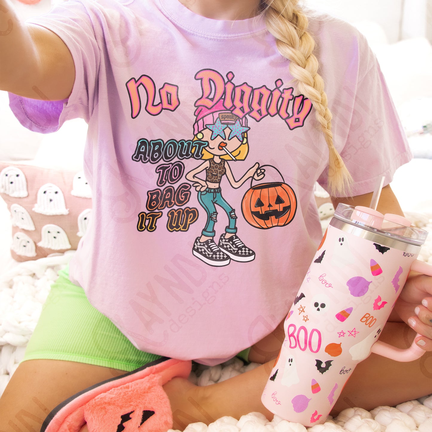 No Diggity About to Bag it Up PNG Digiral Download Sublimation DTF Print