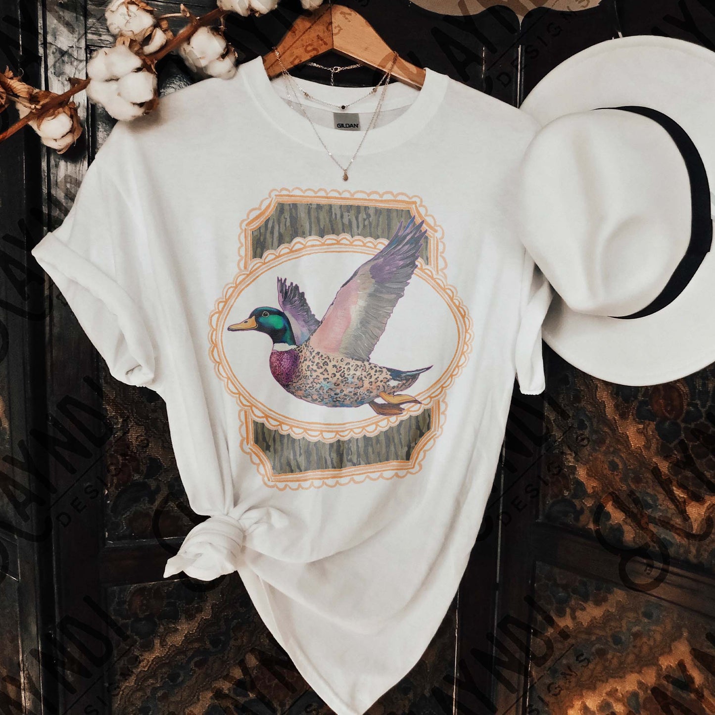 Duck Camo 2 Sublimation Design PNG Digital Download Printable Vintage Pocket Design Hunting