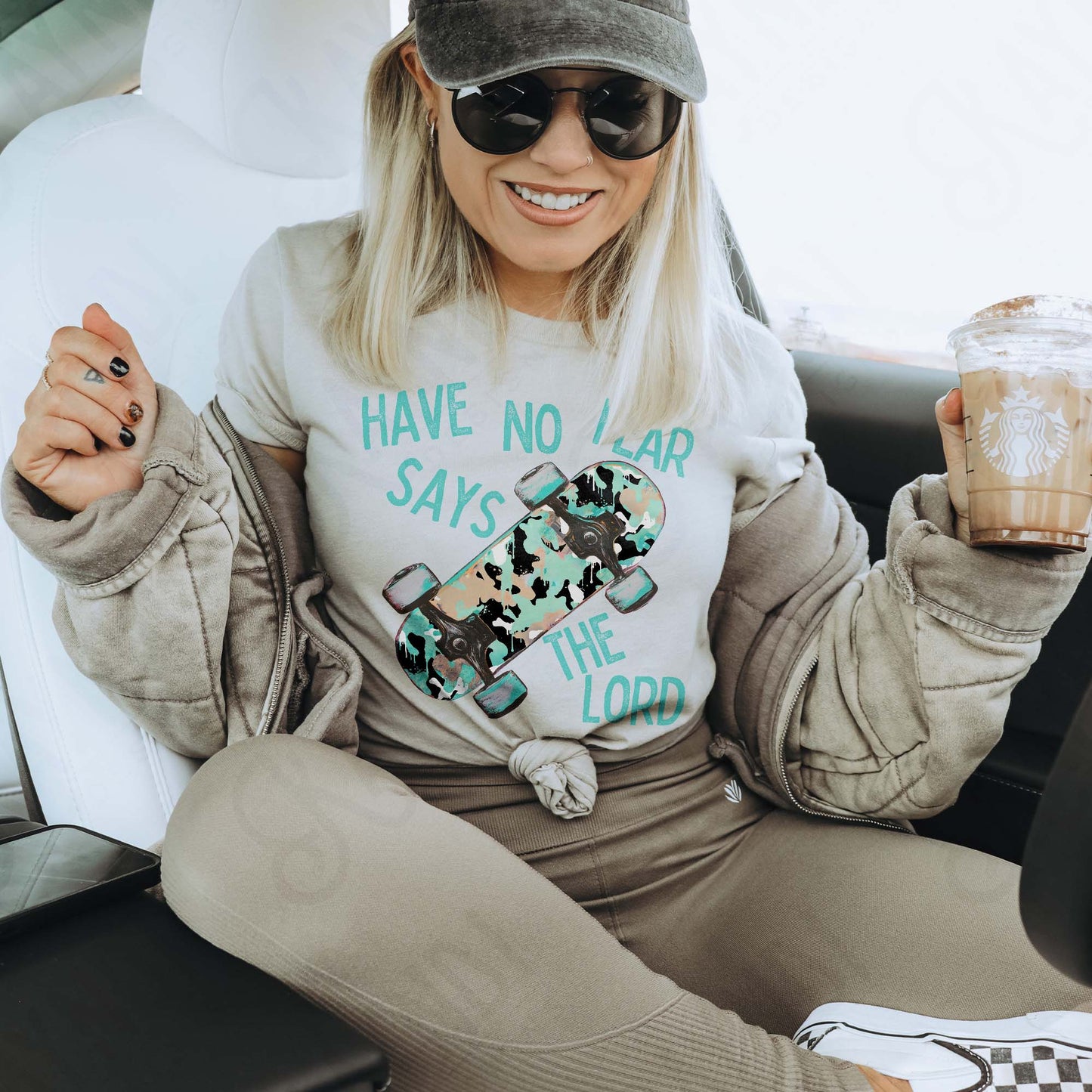Have No Fear Says th Lord 2 Sublimation Design PNG Digital Download Printable Retro Vintage Skateboard Camo
