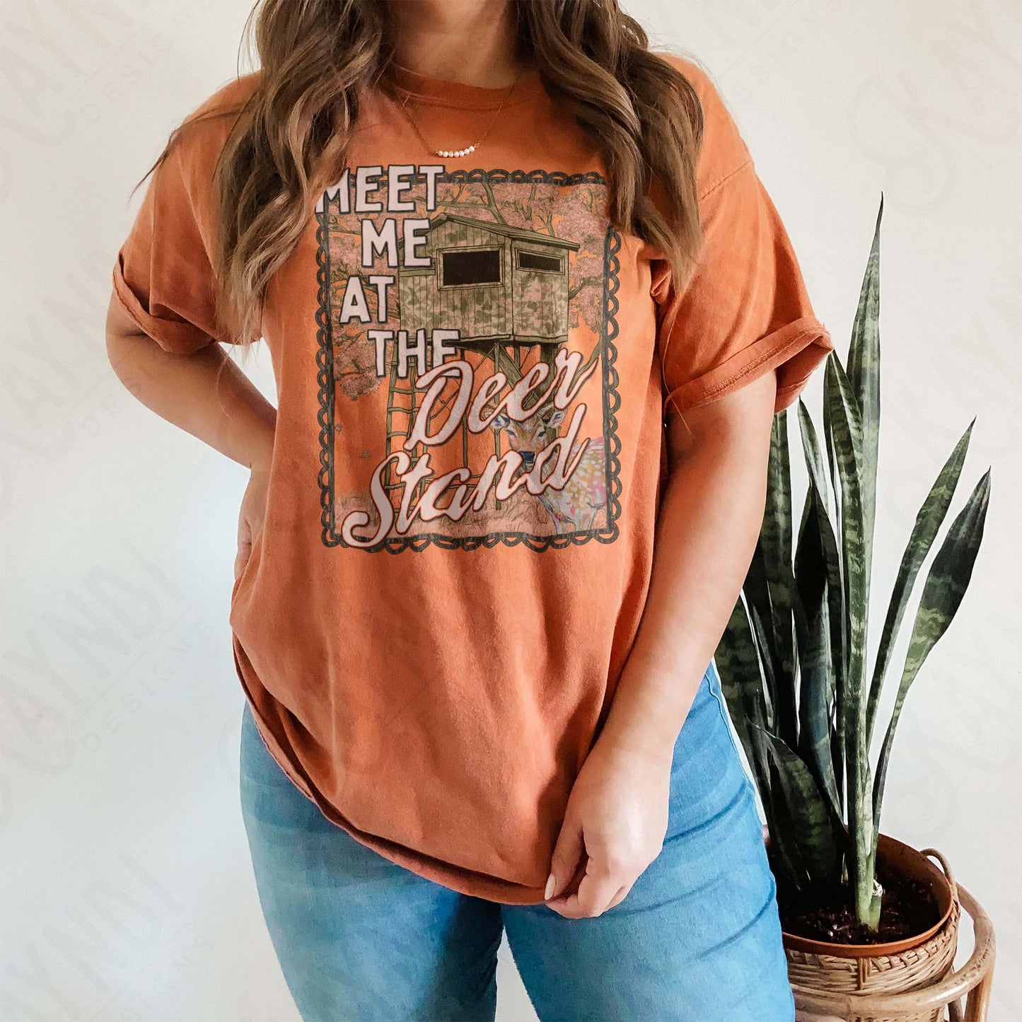 Meet Me at the Deer Stand Sublimation Design PNG Digital Download Country Hunting Camo