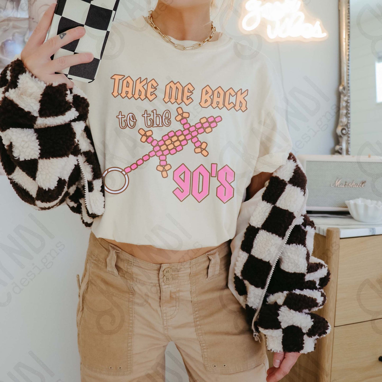 Take Me Back to the 90s 3 Sublimation Design PNG Digital Download Printable Retro Vintage Pick Orange Lizard