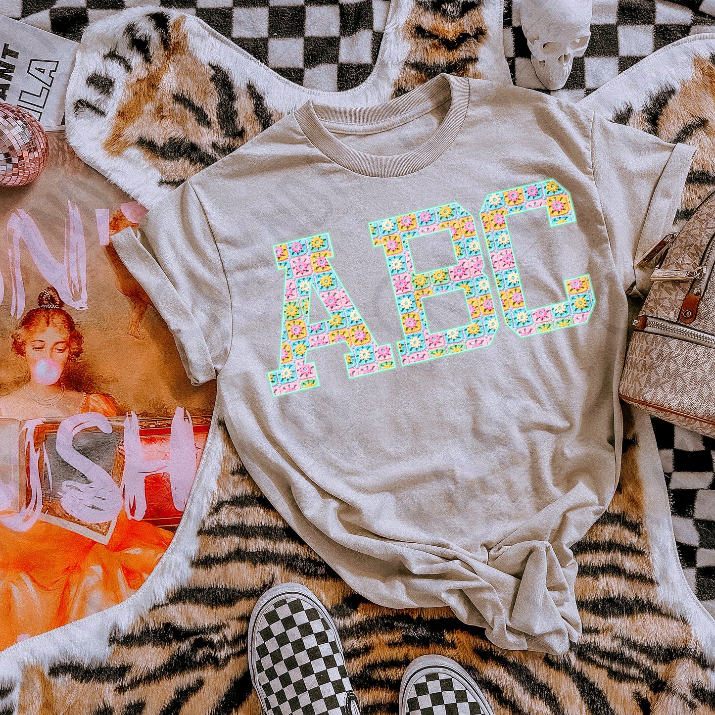 Varsity Alpha Varsity Patchwork 2 Set Sublimation Design PNG Digital Download Printable Patchwork