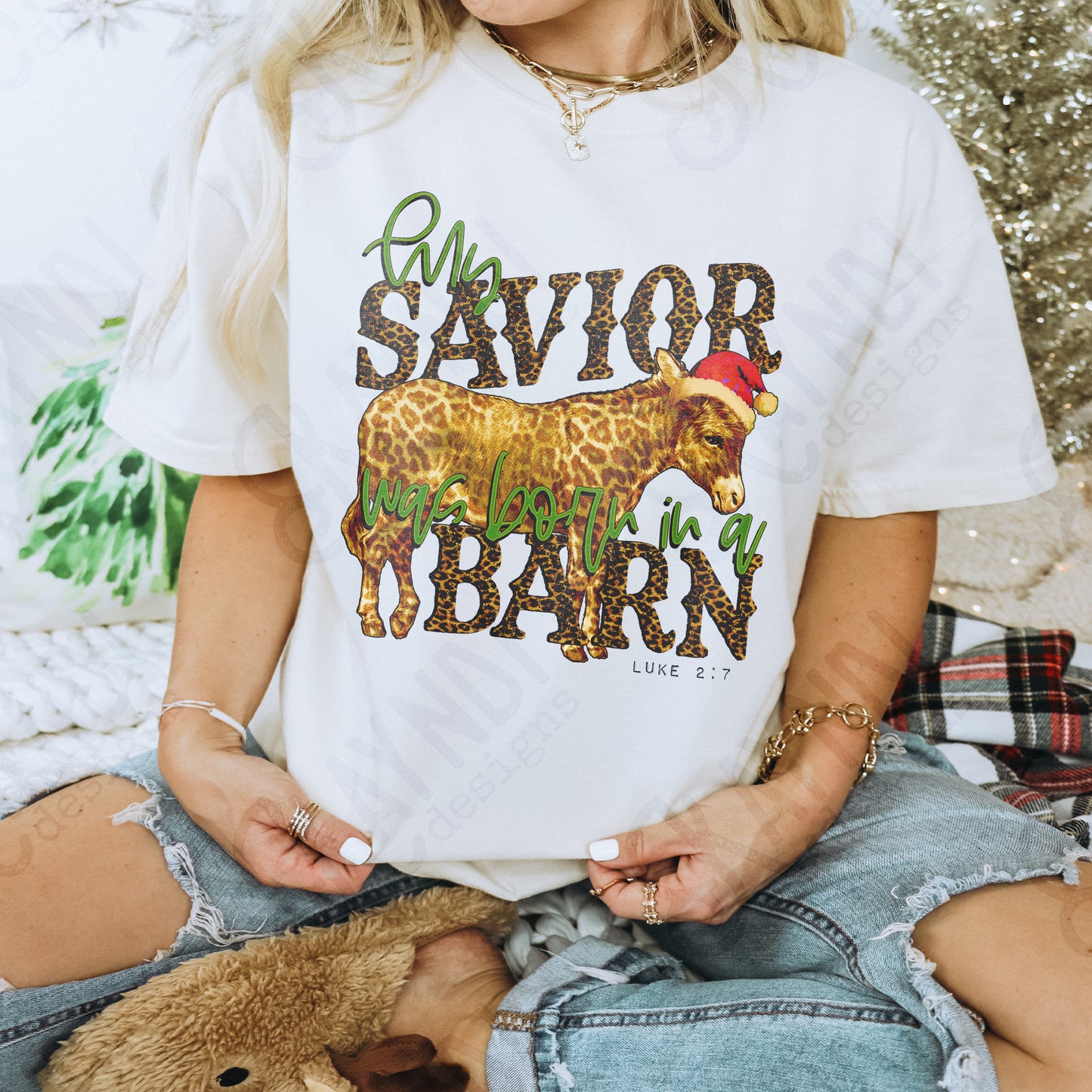 Born in a Barn Dark Sublimation Design PNG Digital Download Printable Christmas Farm Wild Western