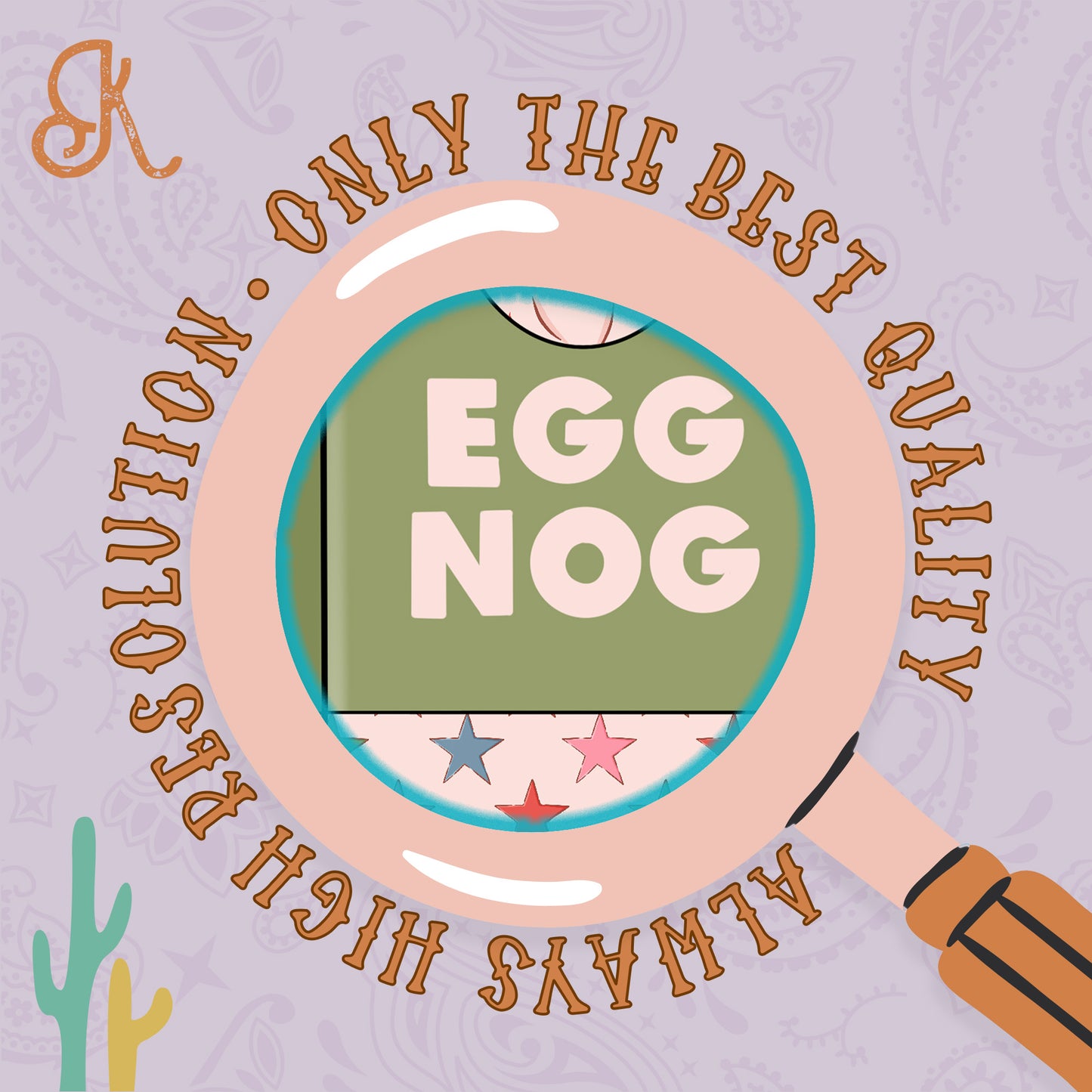 Cowboy Eggnog Extra Spicy Sublimation Design PNG Digital Download Printable Vintage Christmas Retro