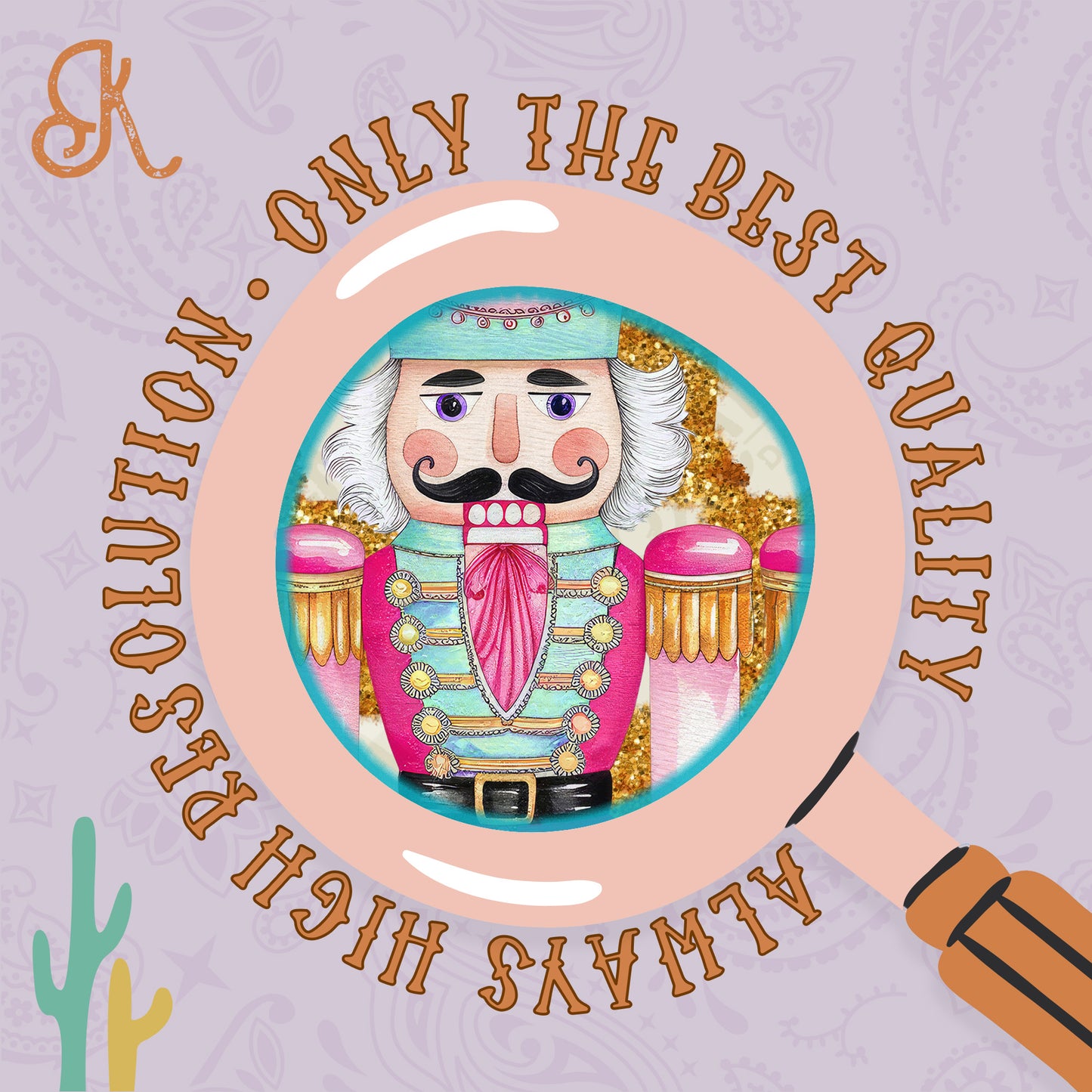 Nuts about Christmas Sublimation Design PNG Digital Download Printable Retro Vintage Christmas Nutcrackers