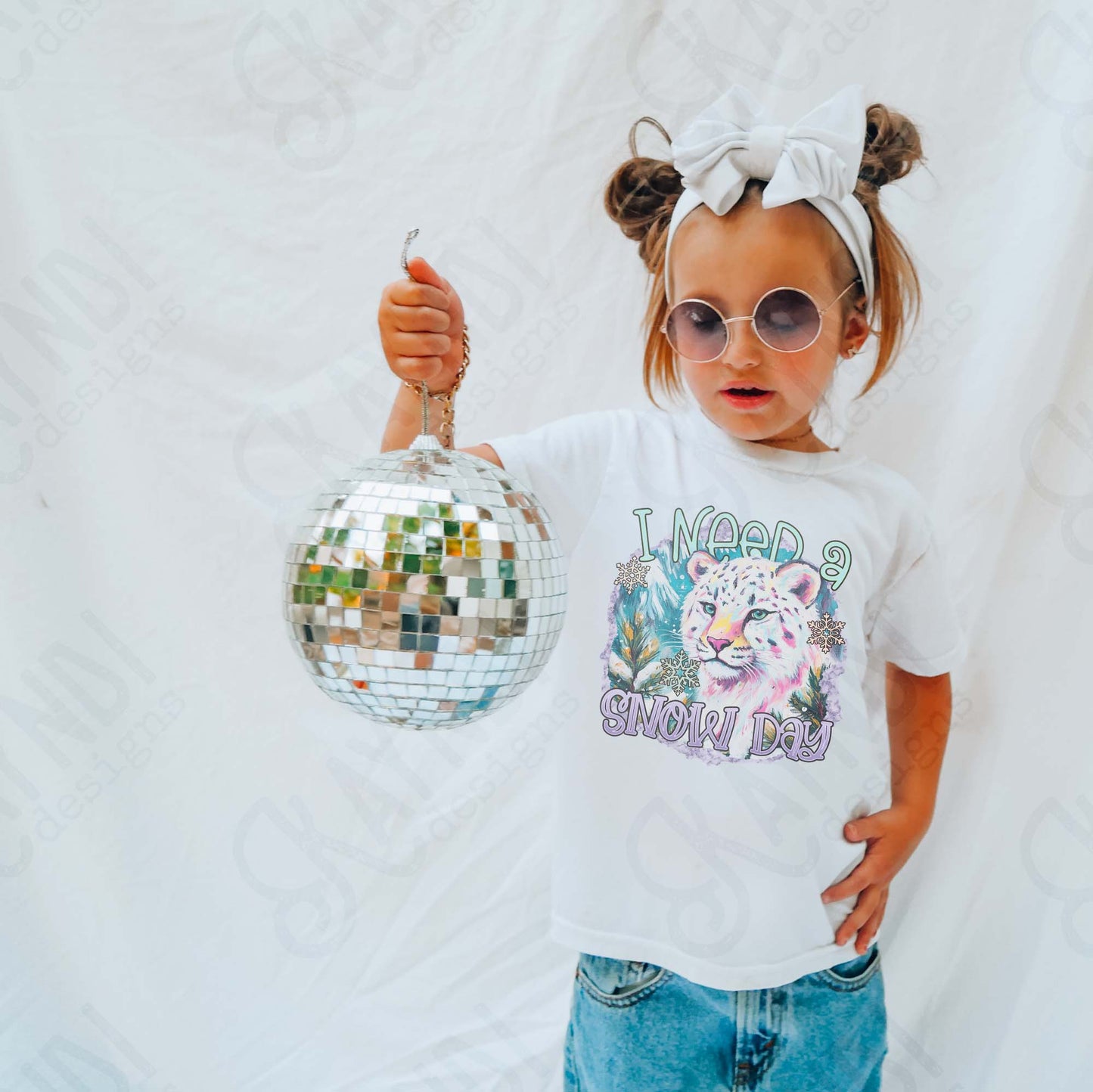 I need a Snow Day Sublimation Design PNG Digital Download Leopard Winter