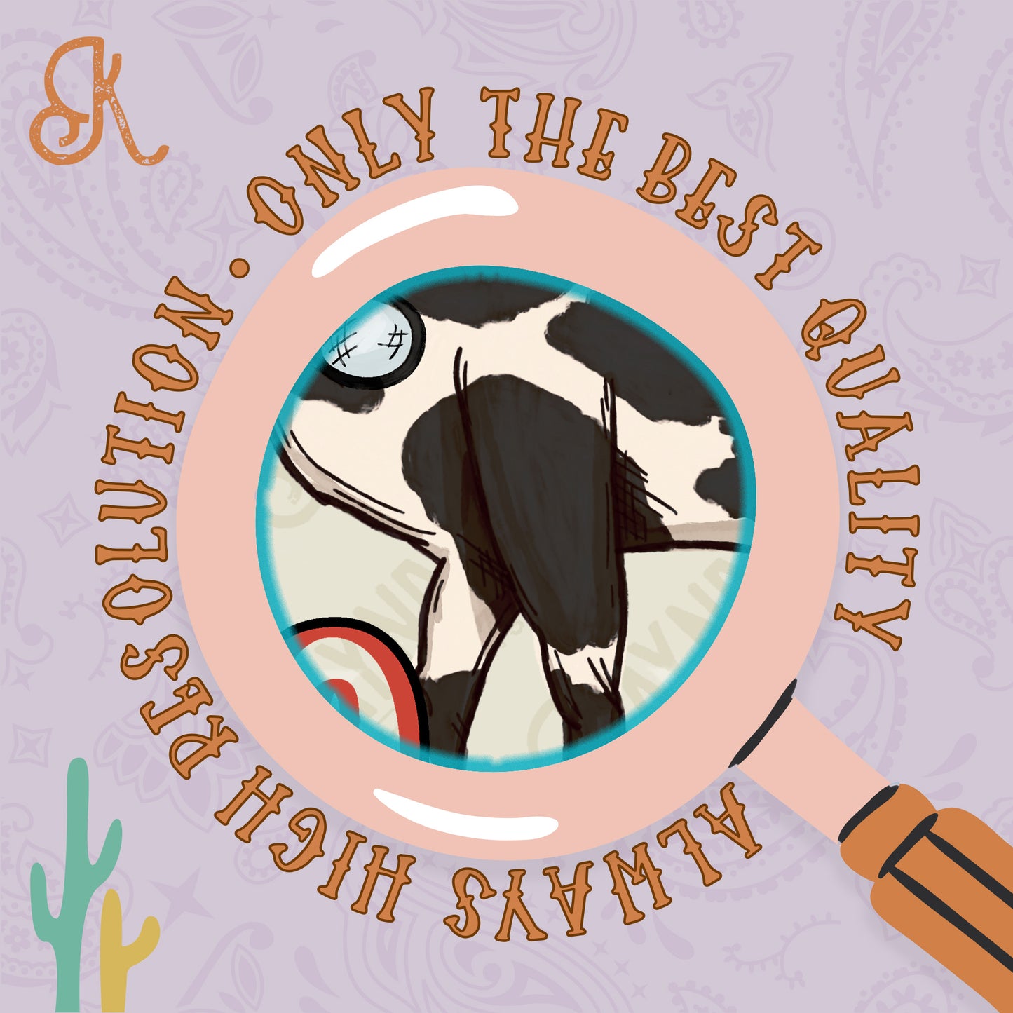 Moo Year Black Sublimation Design PNG Digital Download Printable Christmas Western Fun New Years