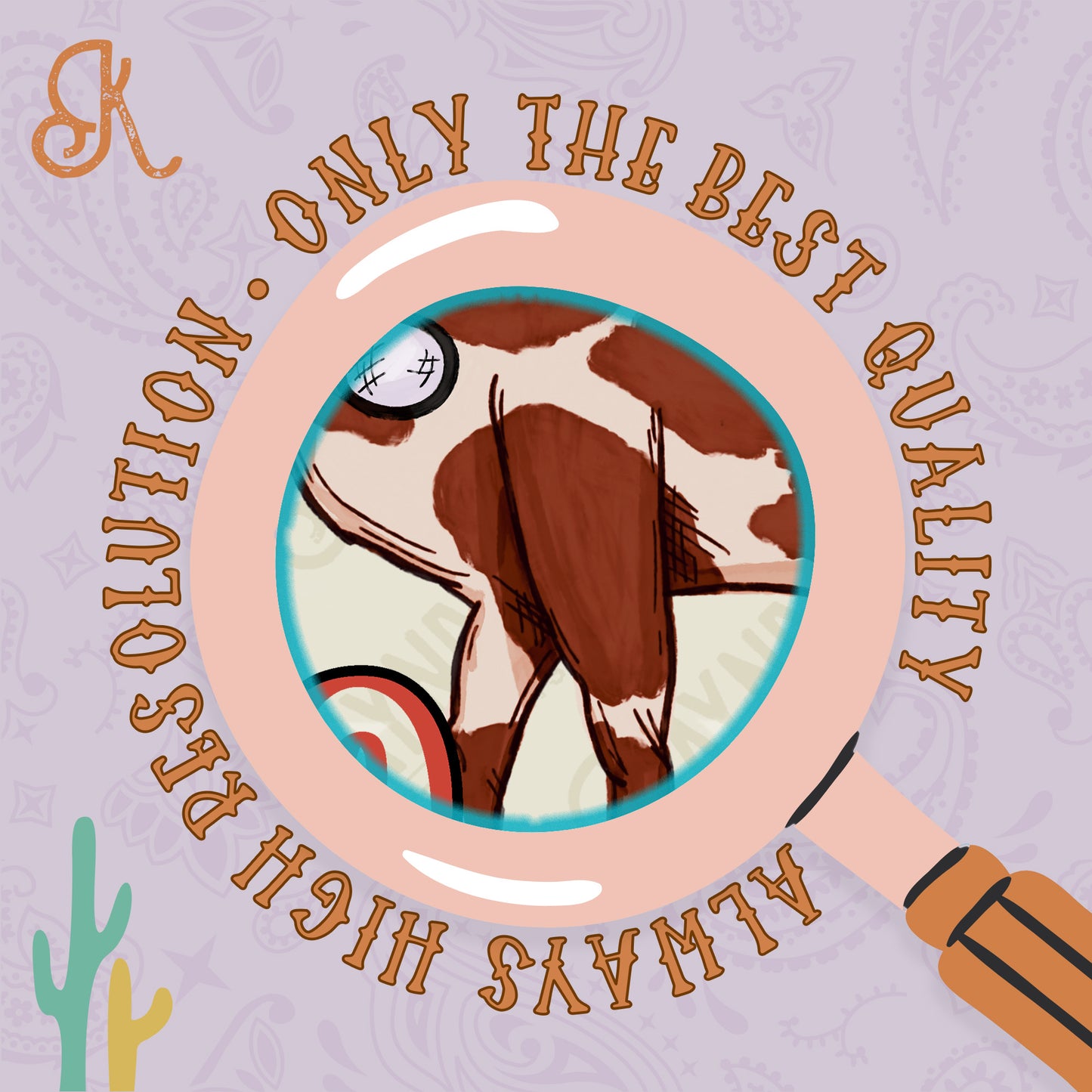 Moo Year Red Sublimation Design PNG Digital Download Printable Christmas Western Fun New Years