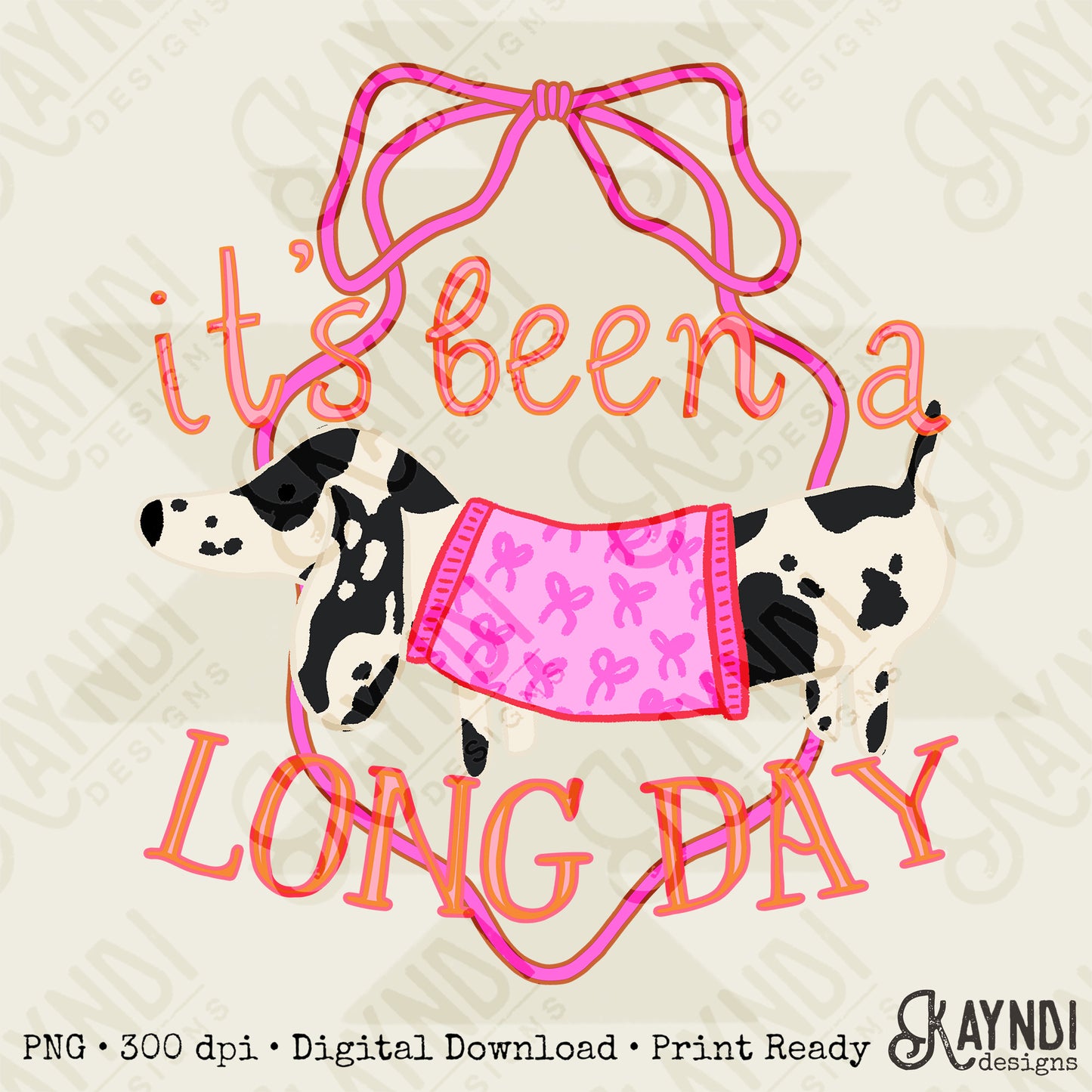 It's Been a Long Day Dashund Black Sublimation Design PNG Digital Download Printable Pets Dog