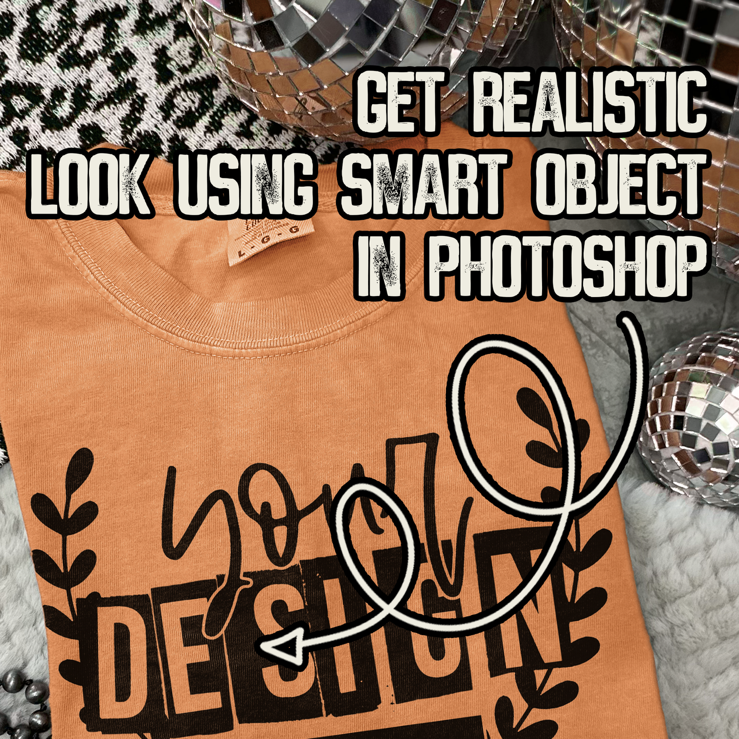 Comfort Colors Burnt Orange High Quality PSD File with Smart Object Mock-up