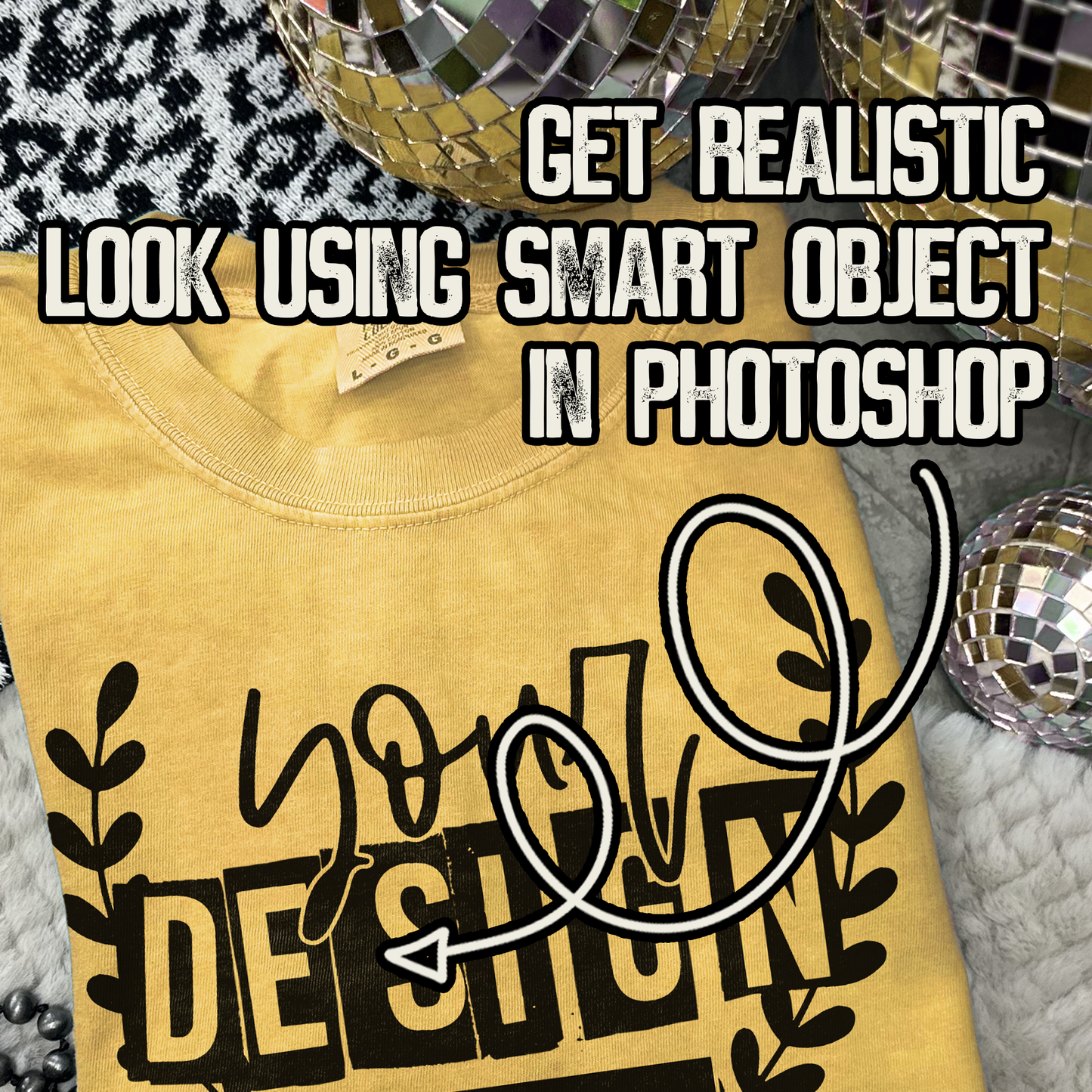 Comfort Colors Citrus High Quality PSD File with Smart Object Mock-up