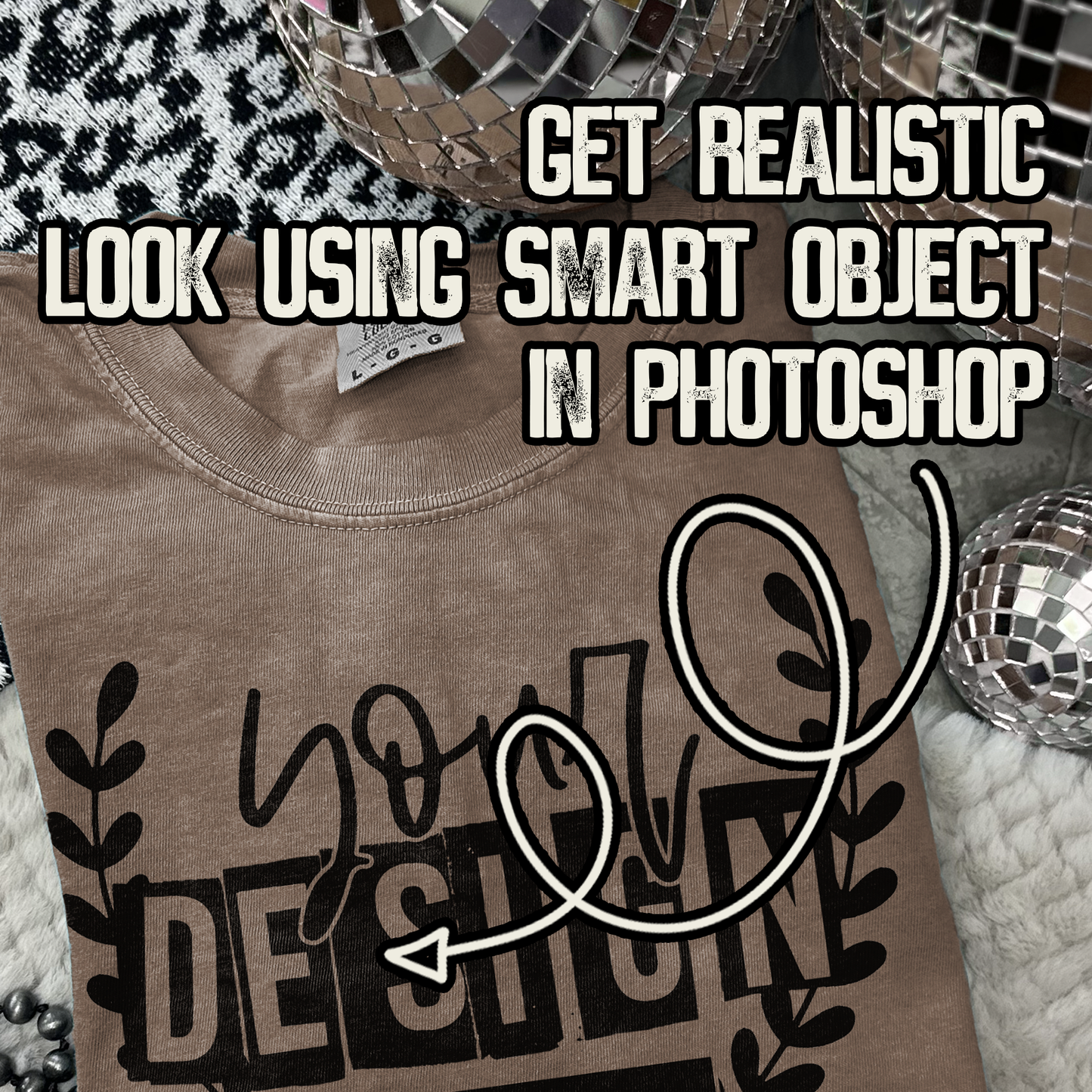 Comfort Colors Espresso High Quality PSD File with Smart Object Mock-up