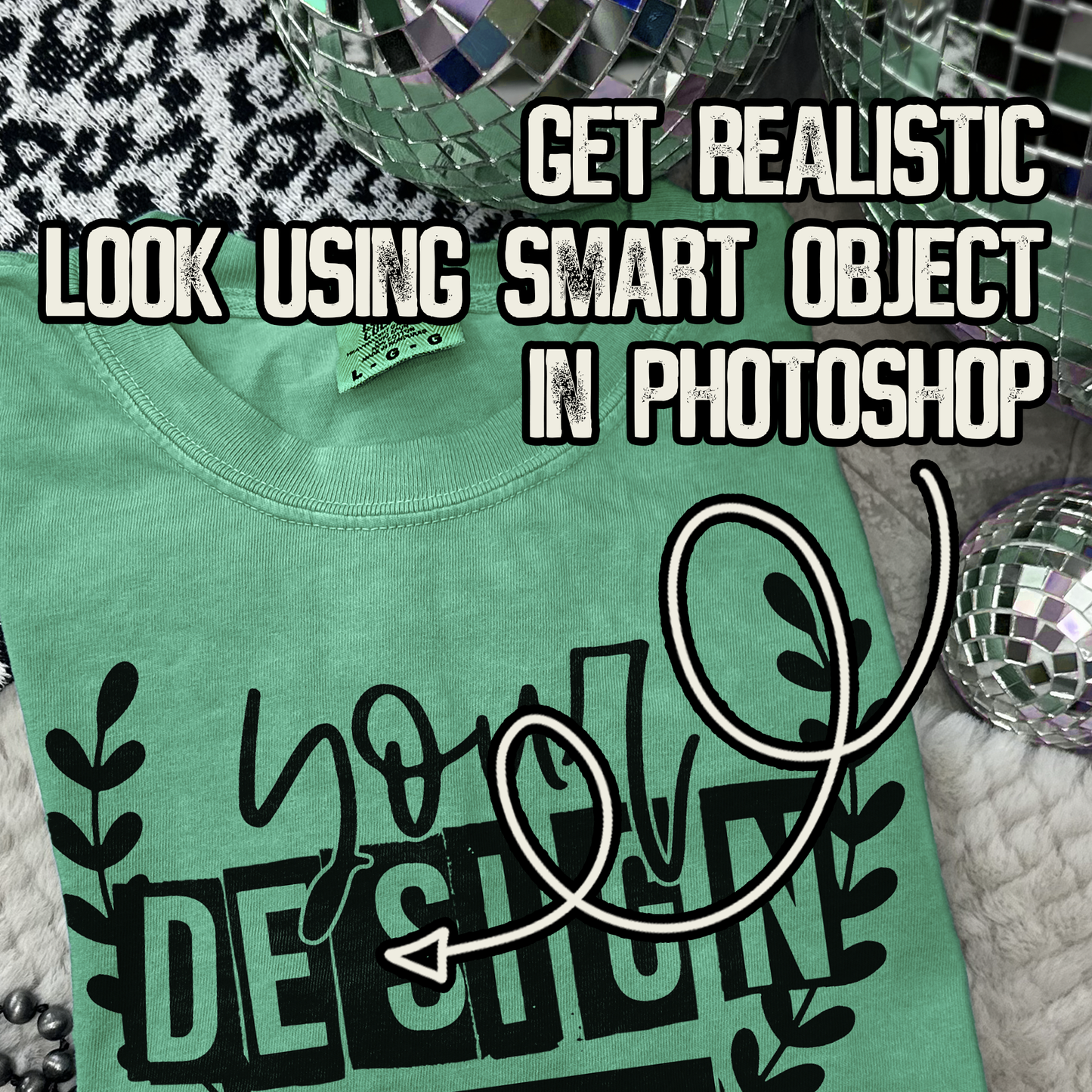 Comfort Colors Grass High Quality PSD File with Smart Object Mock-up