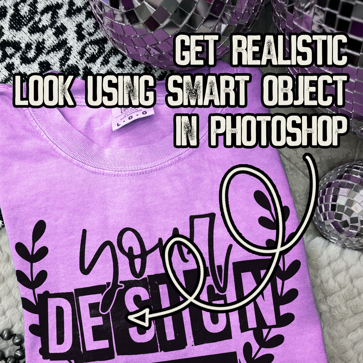 Comfort Colors Neon Violet High Quality PSD File with Smart Object Mock-up