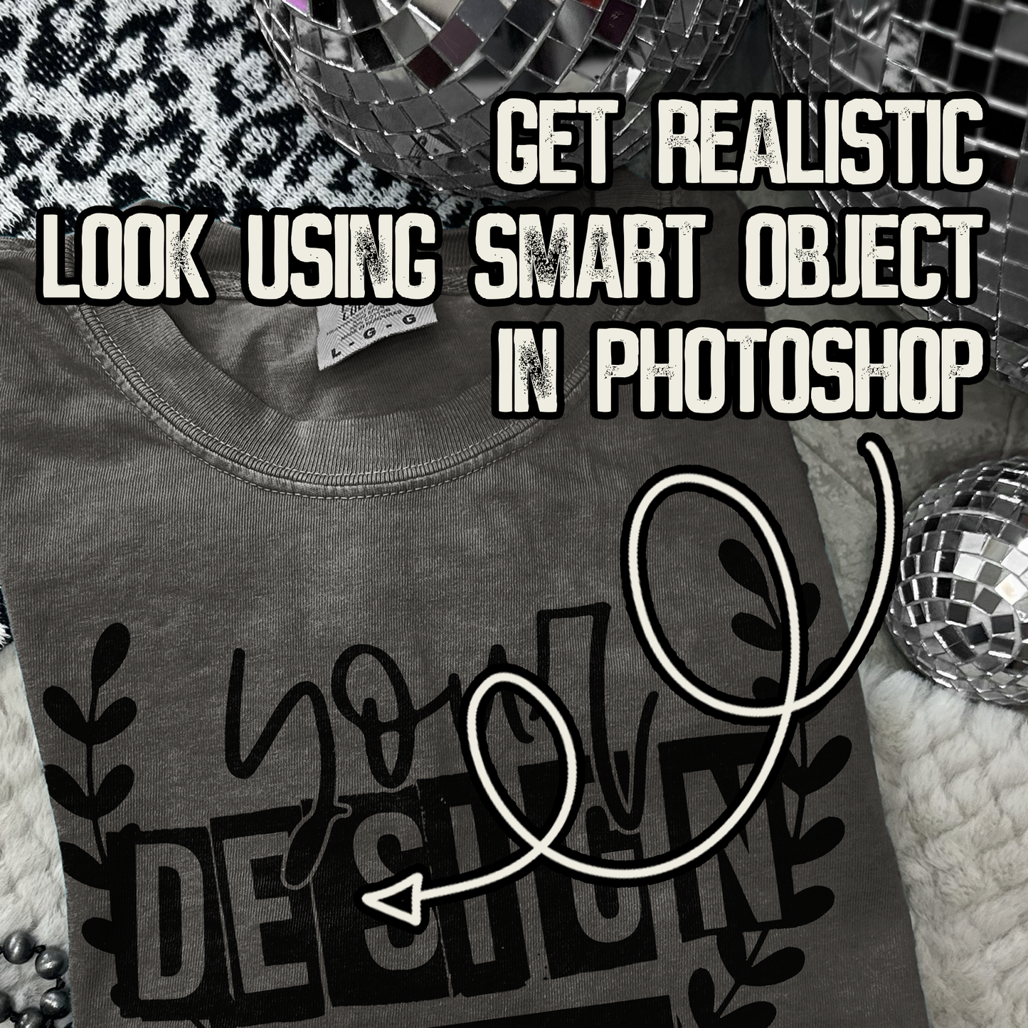 Comfort Colors Pepper High Quality PSD File with Smart Object Mock-up