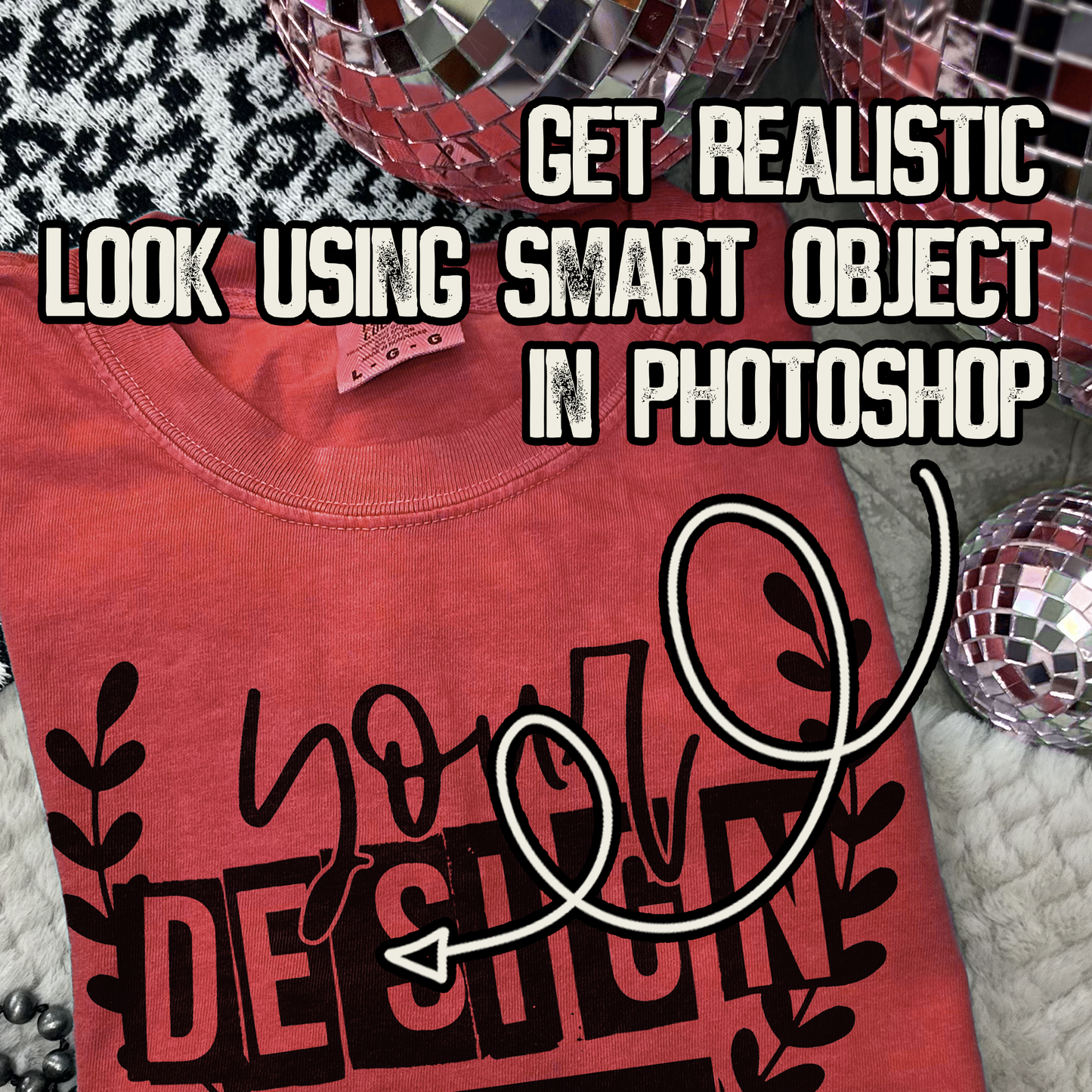 Comfort Colors Red High Quality PSD File with Smart Object Mock-up