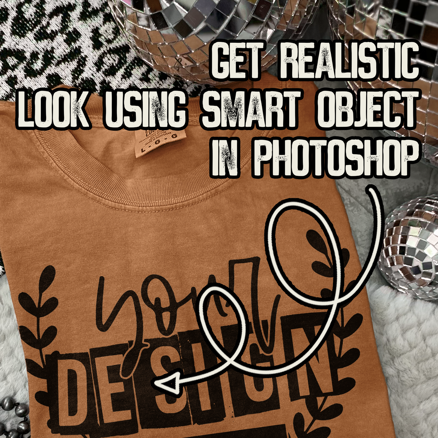 Comfort Colors Yam High Quality PSD File with Smart Object Mock-up