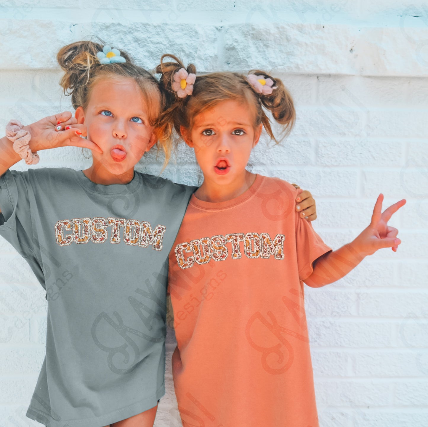 Custom Nickname Team Sports Design Sublimation Design PNG Digital Download Printable Football Fall Autumn Gold Glitter Brushstrokes Mascot School Football Teacher Cheerleader Mama Mini
