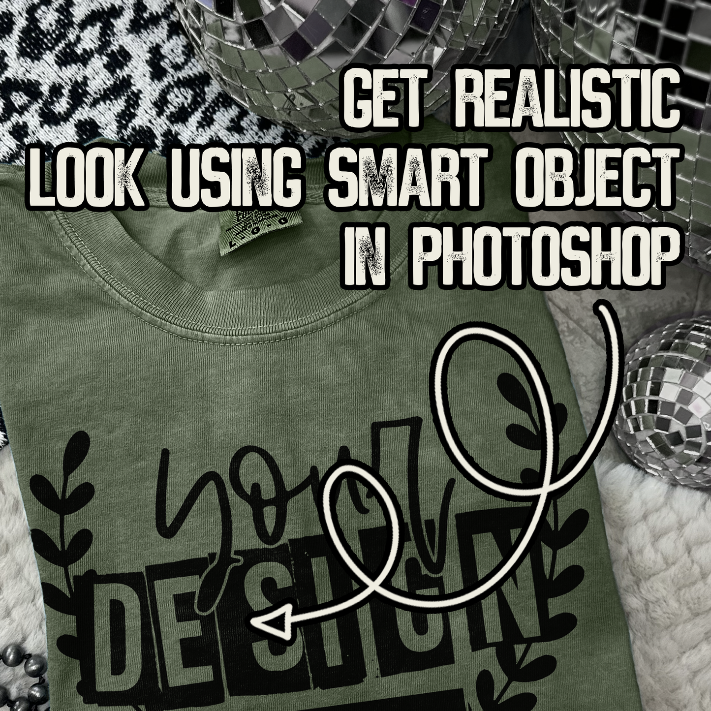 Comfort Colors Hemp High Quality PSD File with Smart Object Mock-up