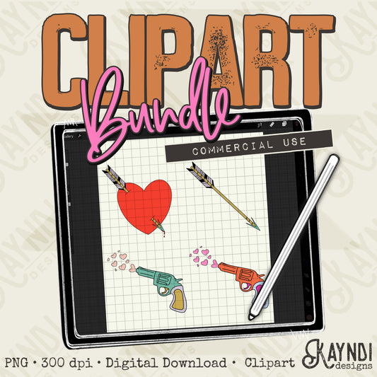 Anti Valentine Clipart Element PNG Digital Downloads Elements Fillers Commercial Use