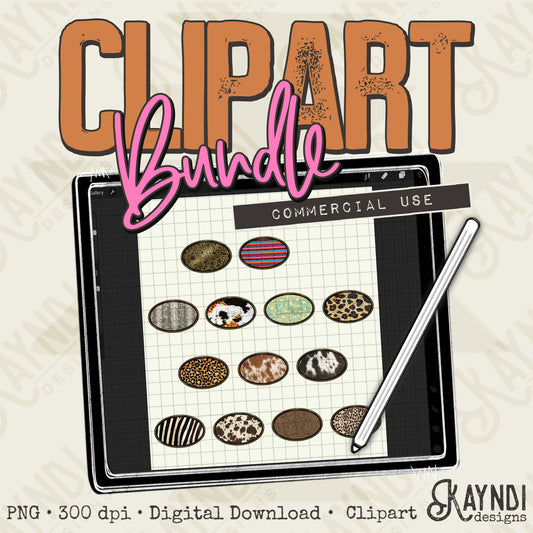 Belt Buckles Clipart Element PNG Digital Downloads Elements Commercial Use Country Western