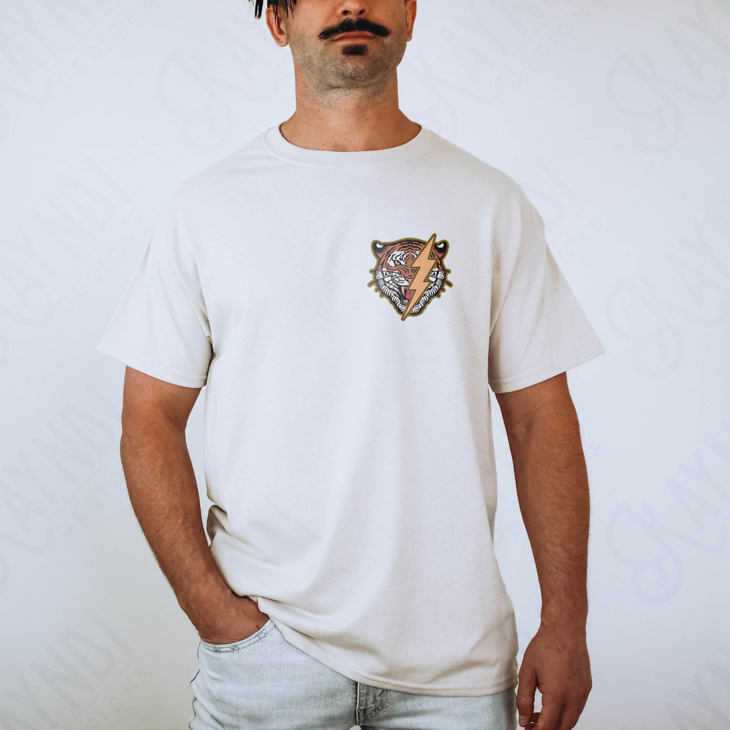 Heavens Roaring: Matching Pocket Sublimation PNG, Digital Download, Printable Christian, Faith-Based Art, Vibrant, DIY Craft Design