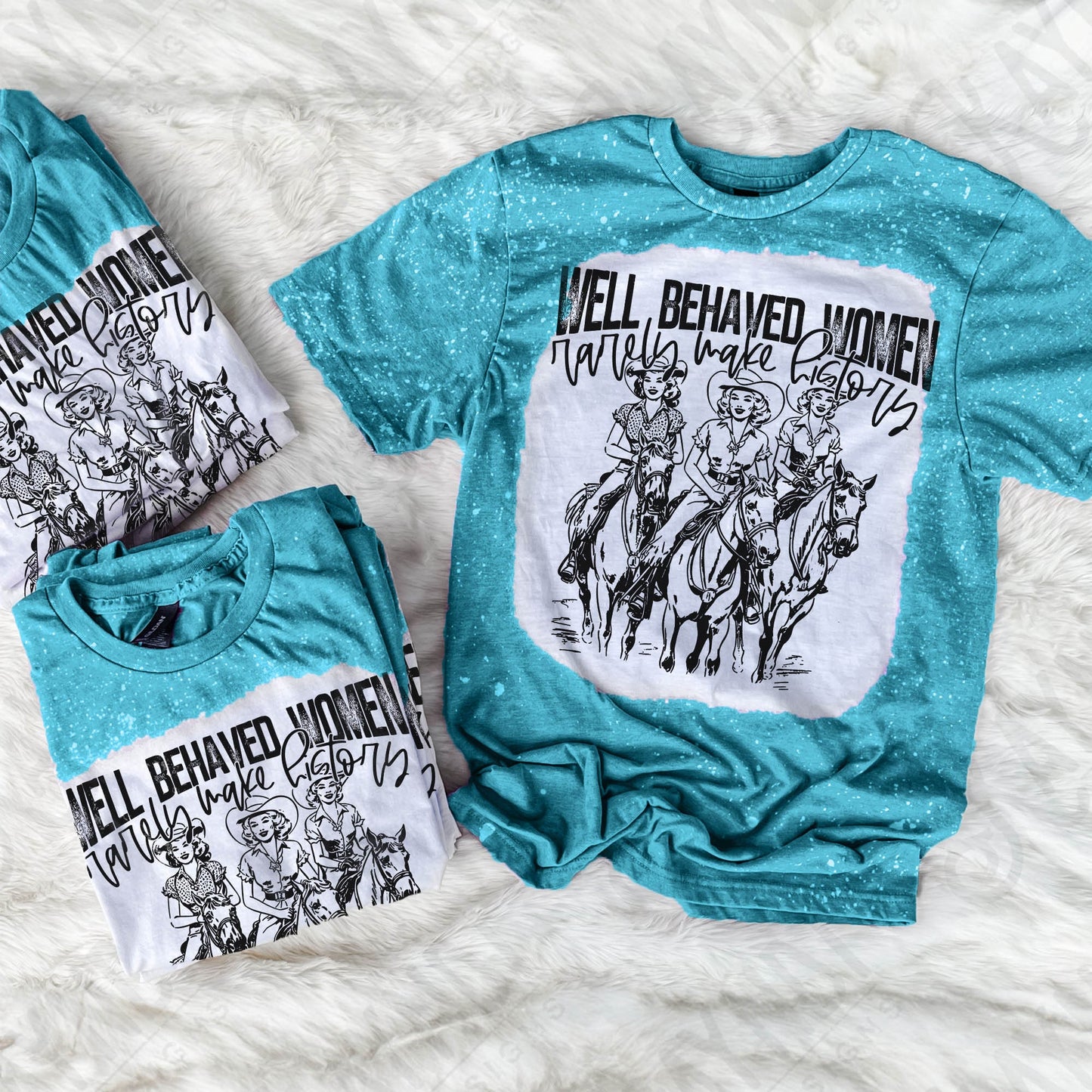 Well Behaved Women Rarely Make History Sublimation PNG, Digital Download, Printable Western, Single Color Design, DIY Craft Design