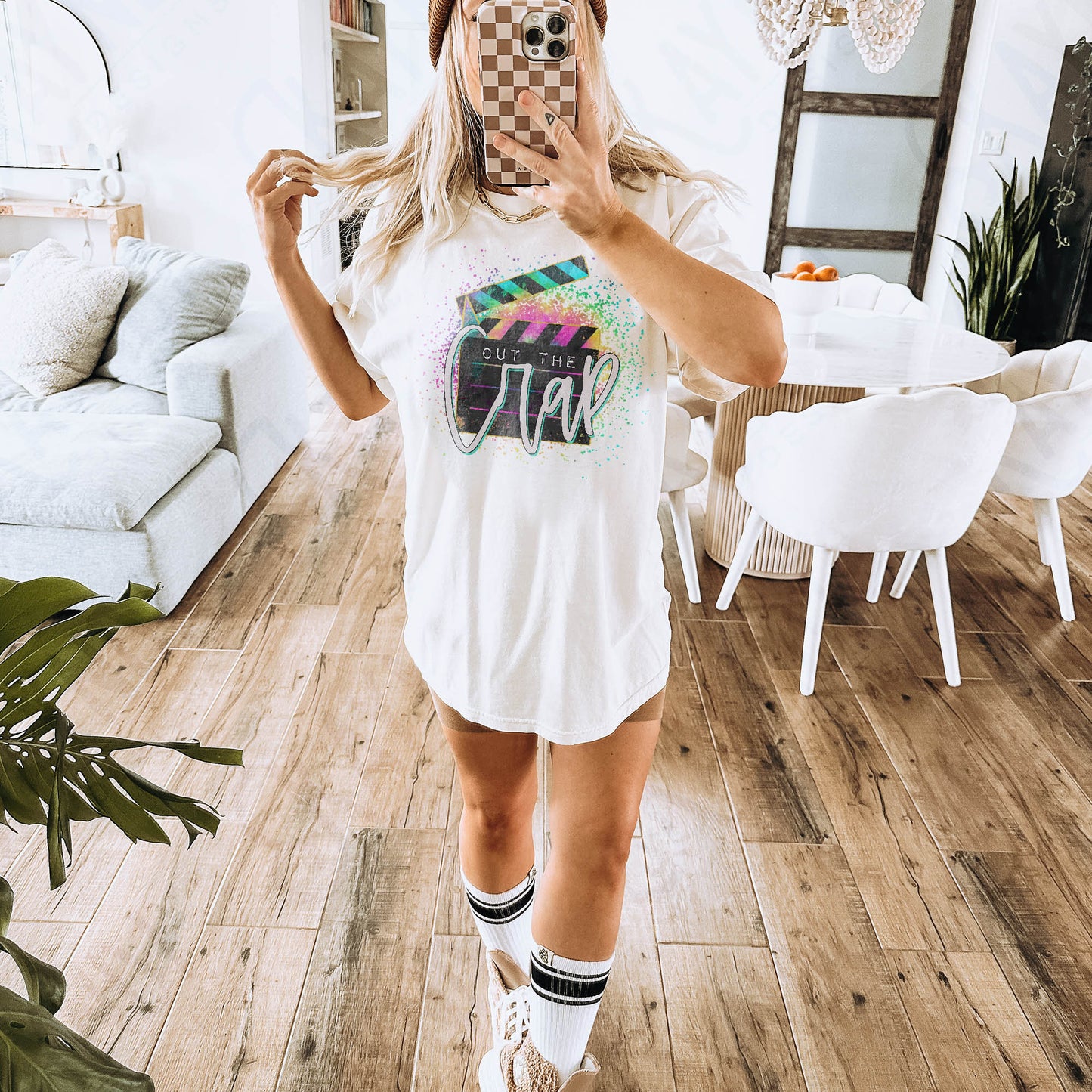 Cut the Crap Sublimation PNG, Digital Download, Printable, Humor-Based Art, Vibrant, DIY Craft Design