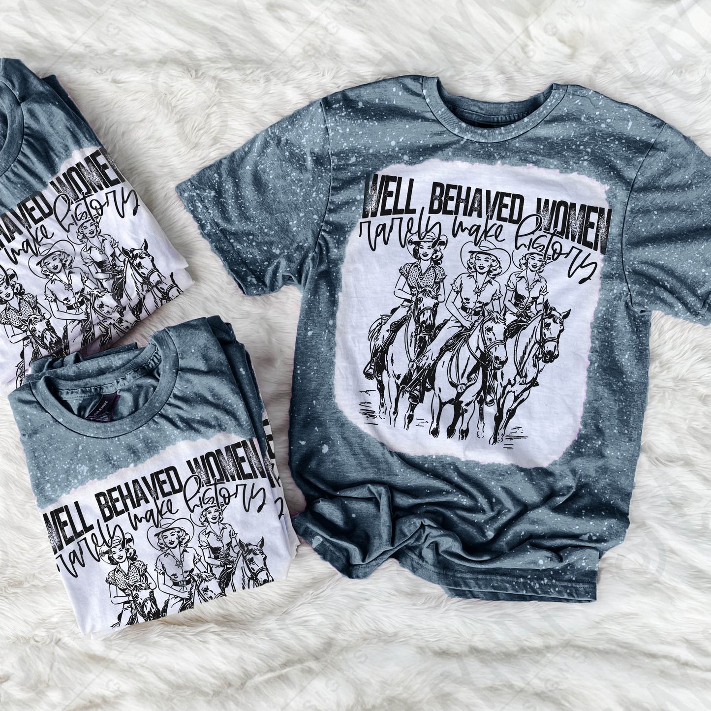 Well Behaved Women Rarely Make History Sublimation PNG, Digital Download, Printable Western, Single Color Design, DIY Craft Design