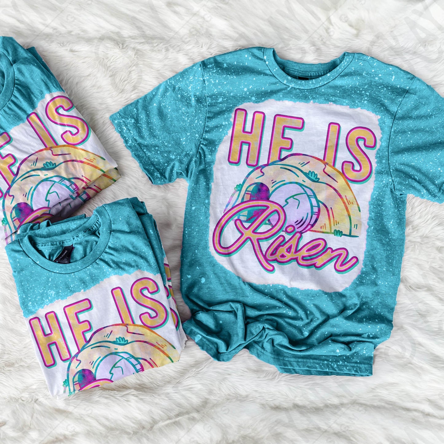 He is Risen Sublimation PNG, Digital Download, Printable Christian, Faith Based Art, DIY Craft Design