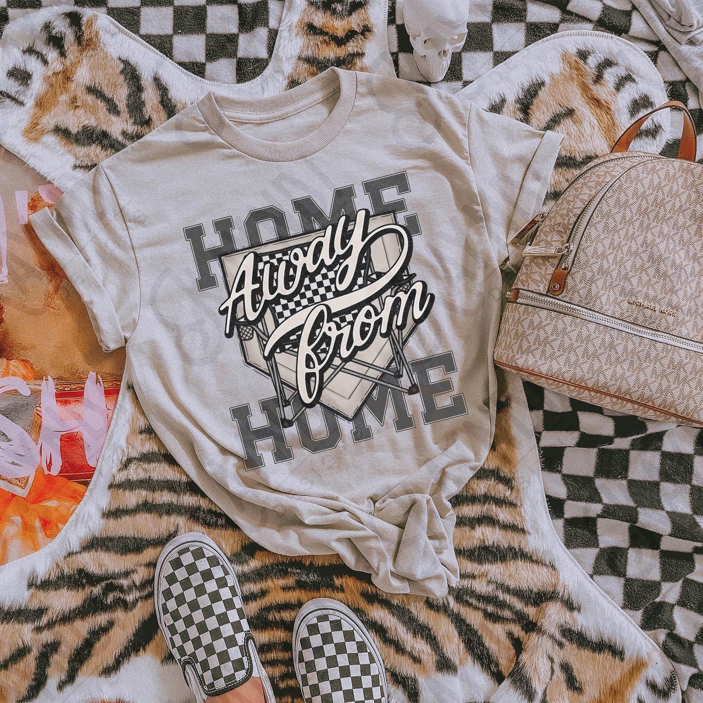 Home away from Home Design PNG Digital Download Printable Sublimation DTG Baseball Bat Diamond Home Plate