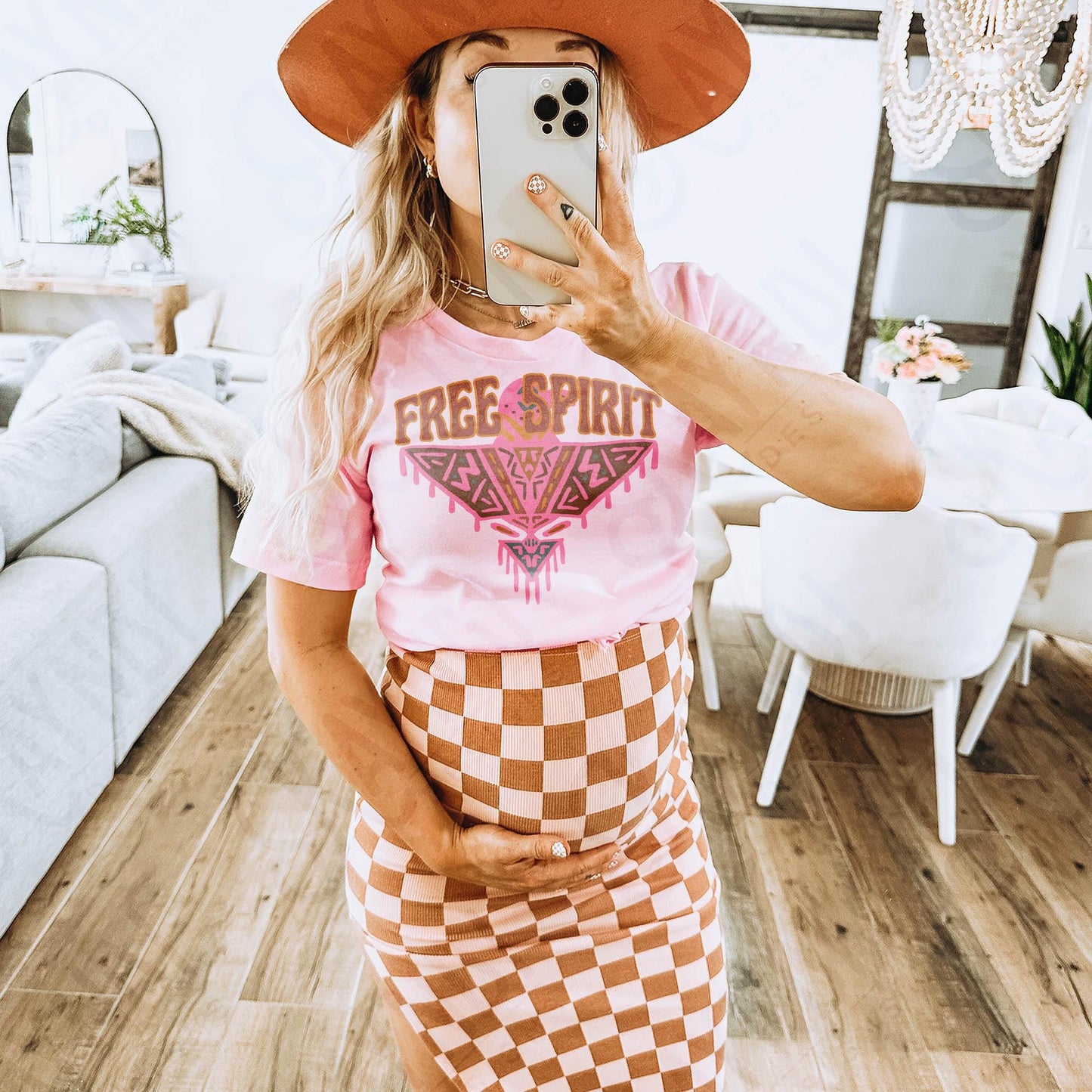 Free Spirit Sublimation Design PNG Digital Download Printable