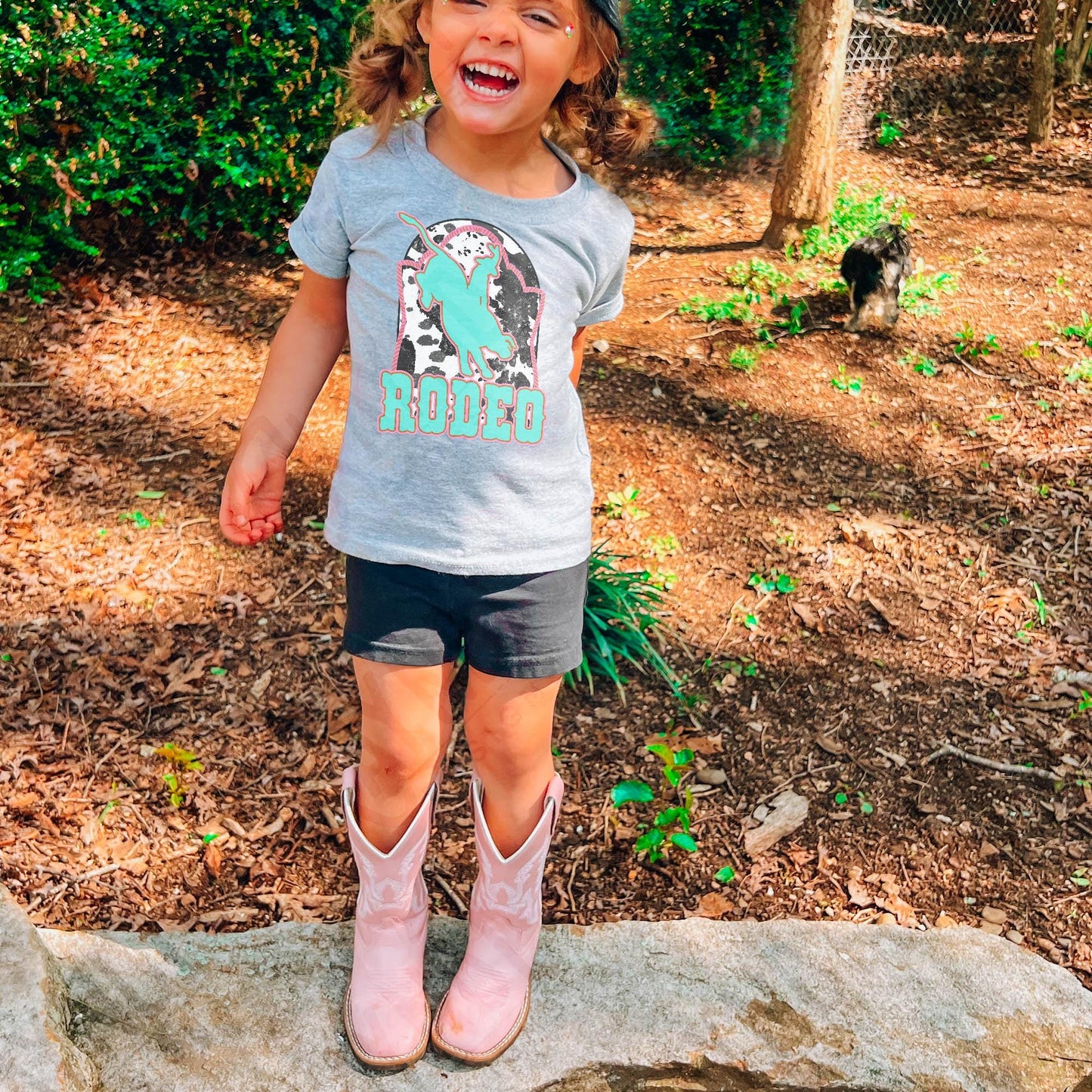 Rodeo Sublimation Design PNG Digital Download Western Southern Country Bucking Horse Cowgirl Cowprint Printable