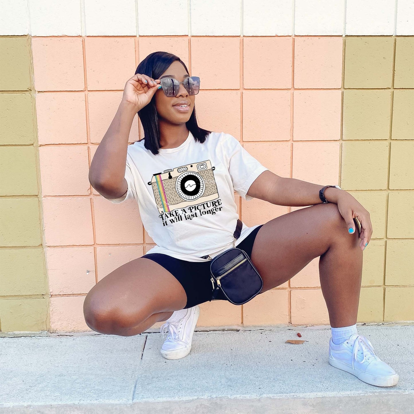 Take a Picture it Will Last Longer Sublimation Design PNG Digital Download Printable Retro Camera Sarcastic Quote Saying Vintage