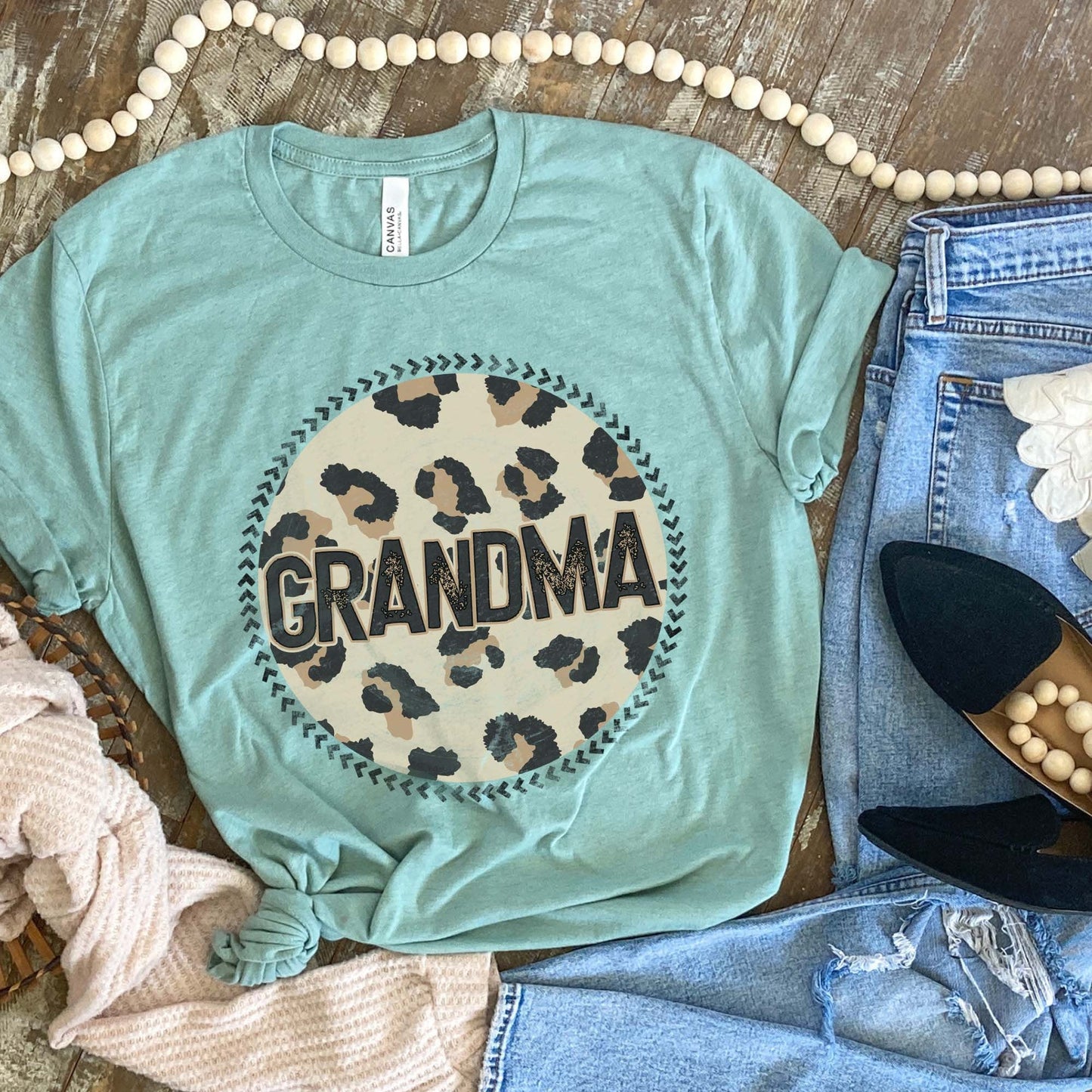 Grandma Sublimation Design PNG Digital Download Printable Leopard Mothers Day Mama Mini Cheetah Mom Momma Aunt Grandma Granddaughter Niece