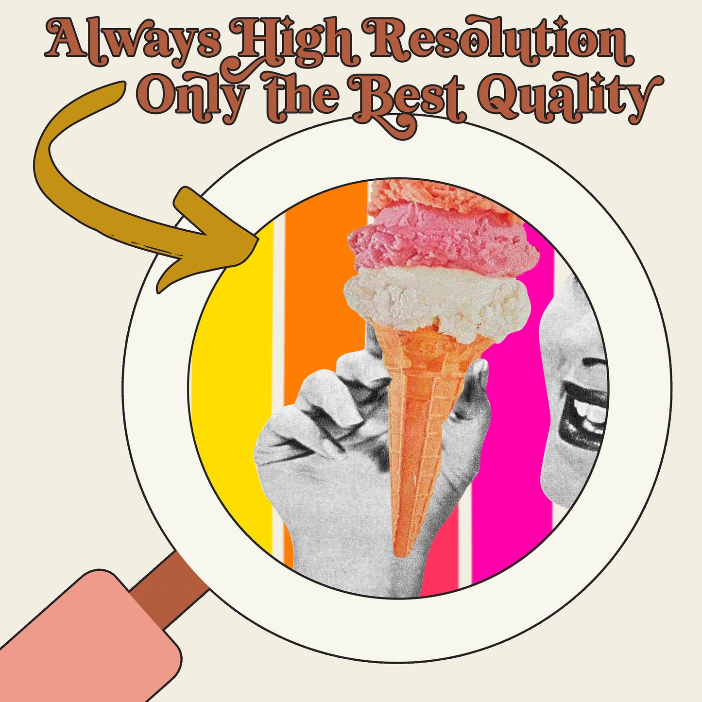 The Only Man I'll Be Chasing is the Ice Cream Man Sublimation Design PNG Digital Download Printable 40s 50s Retro Woman Pin Up Funny Snarky