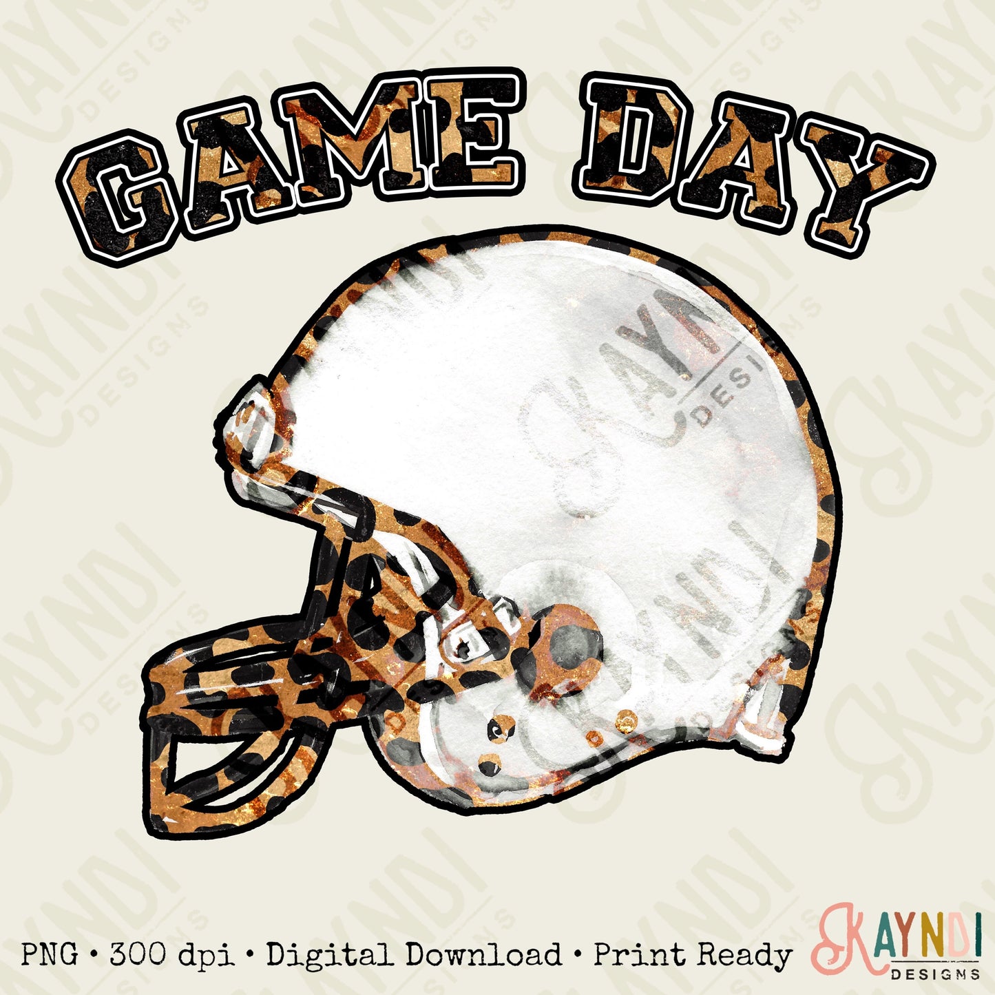 Game Day Sublimation Design PNG Digital Download Printable Football Mama Leopard Cheetah Mom Cheerleader Touchdown Boys of Fall Ball Season